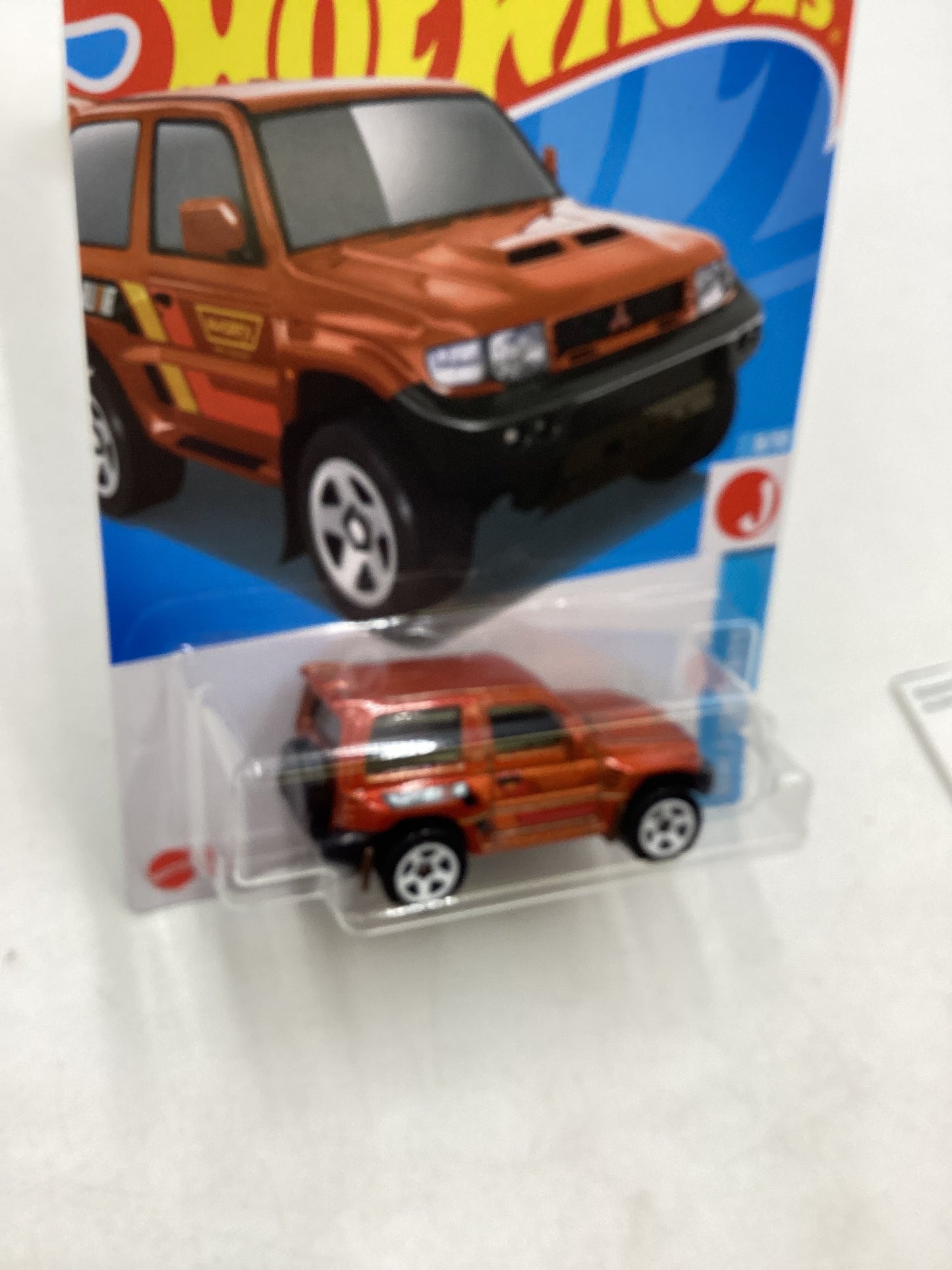 2024 Hot Wheels #169 Misubishi Pajero Evolution Orange 92E