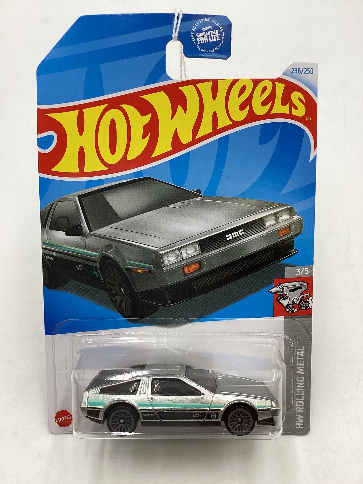 2024 Hot Wheels #236 DMC Delorean Treasure Hunt N Case 273C