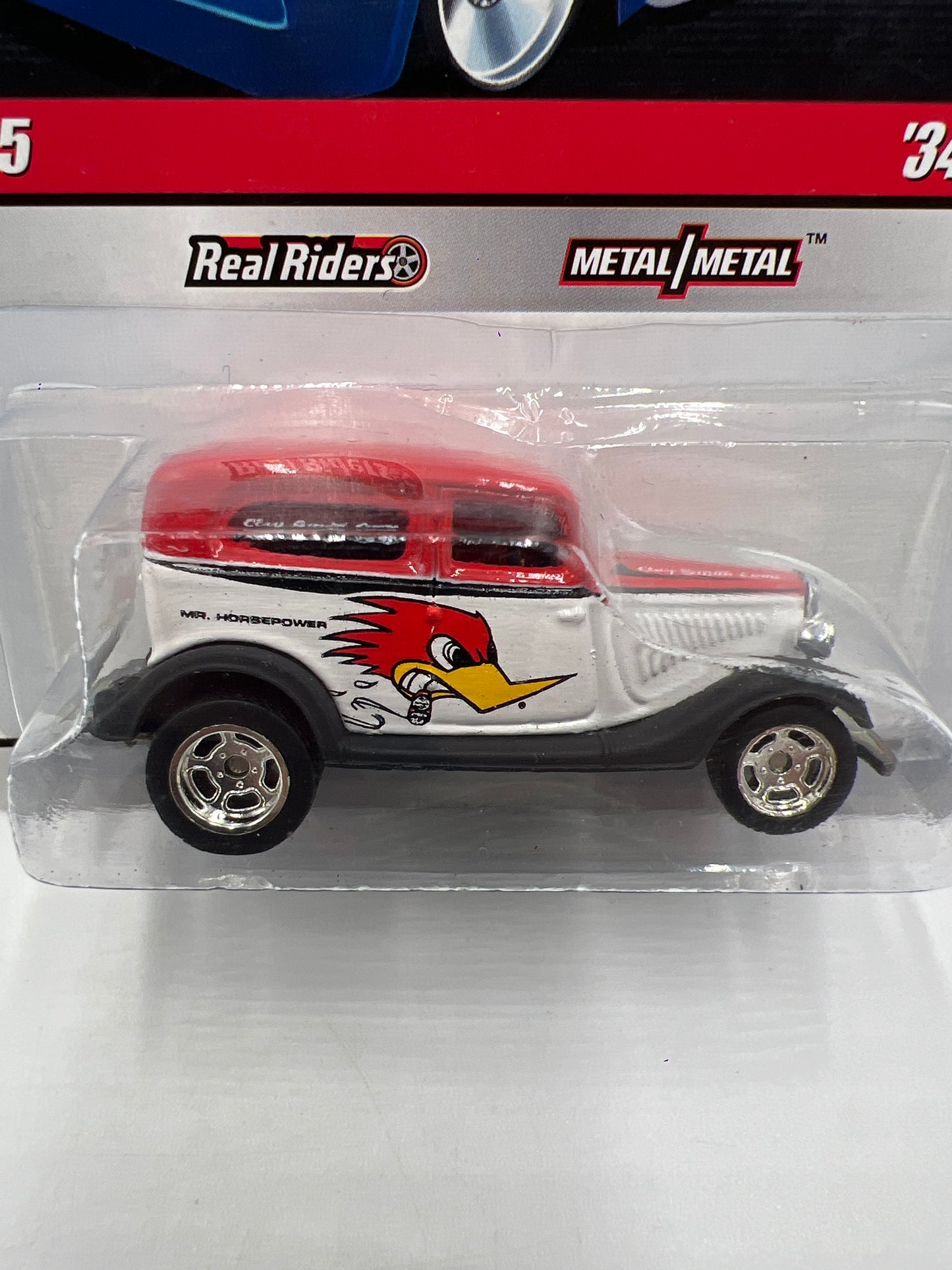 Hot Wheels Premium Delivery Slick Rides #10 34 Ford White/Red Clay Smith 244B