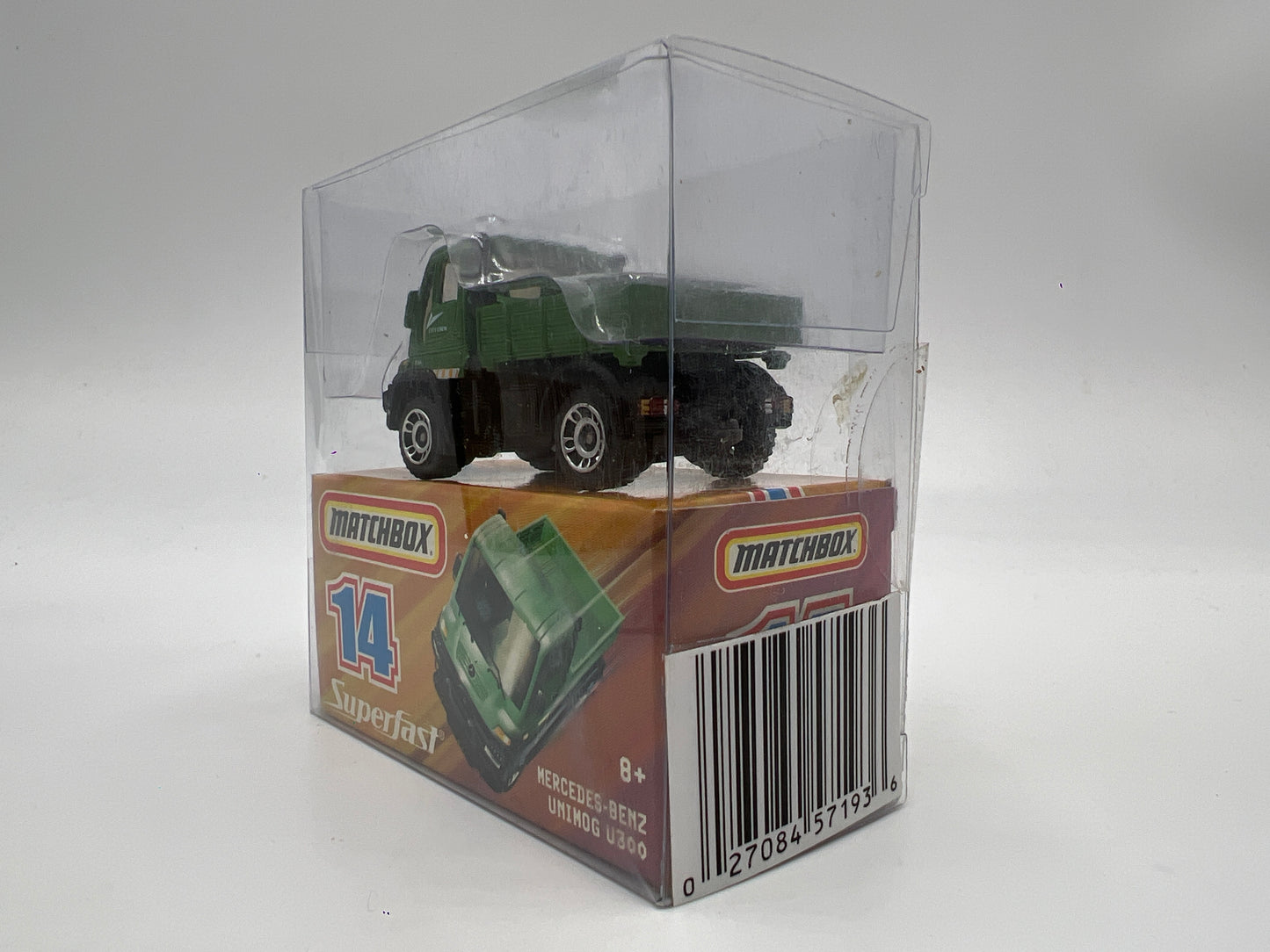 Matchbox Superfast #14 Mercedes-Benz Unimog U300 Green
