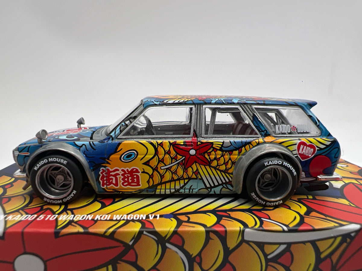 Mini GT x Kaido House #248 CHASE Datsun Kaido 510 Wagon Koi Wagon V1