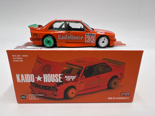 Mini GT Kaido House #177 BMW M3 Kaidohaus V1 Orange
