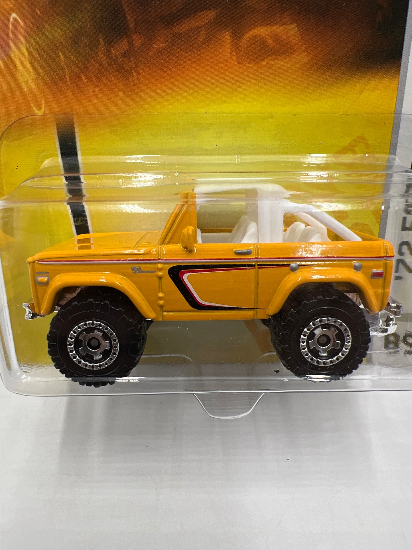Matchbox All Terrain #89 72 Ford Bronco Yellow 216G