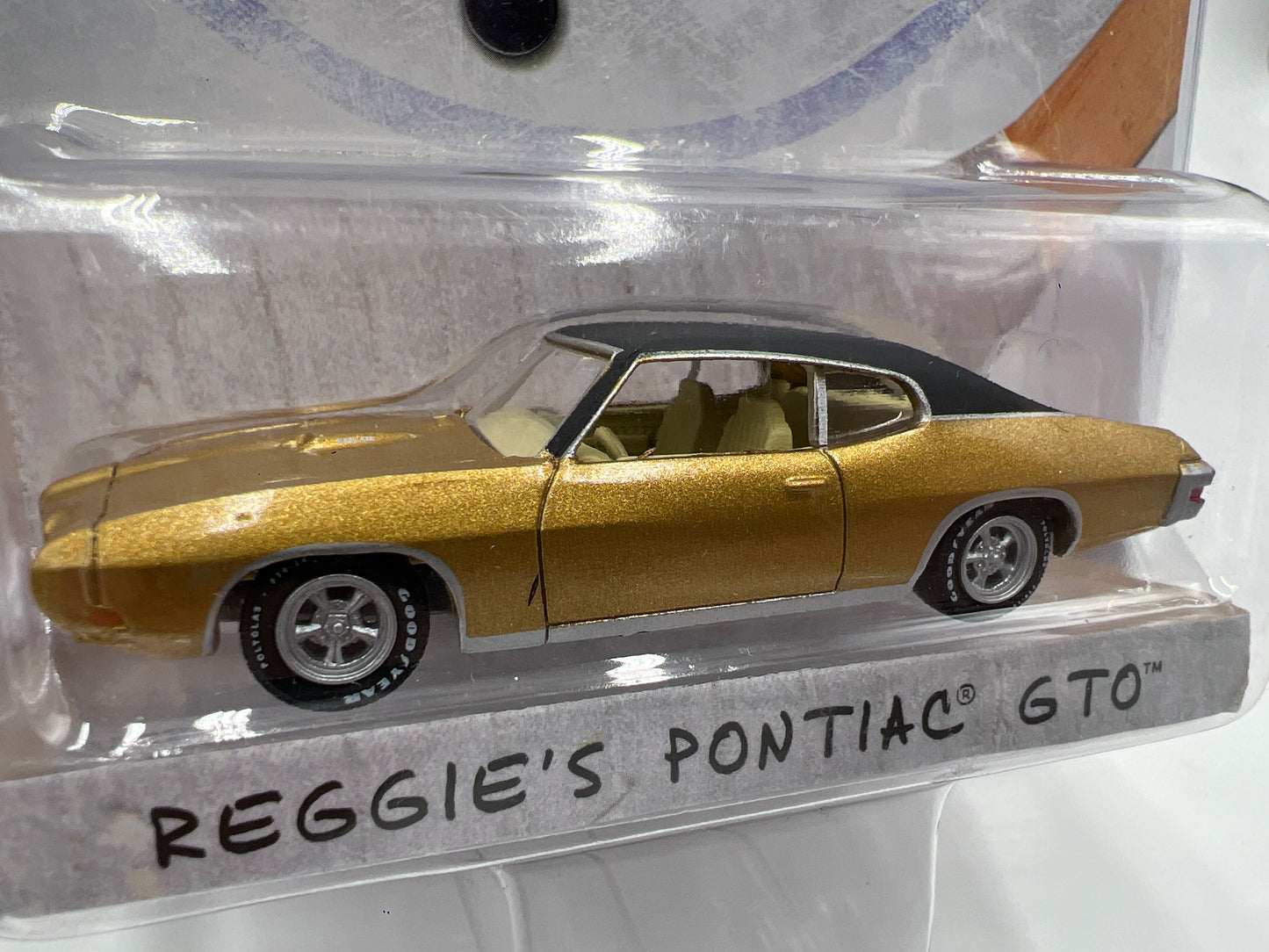 Greenlight Hollywood Series 2 Slap Shot Reggies Pontiac GTO Gold
