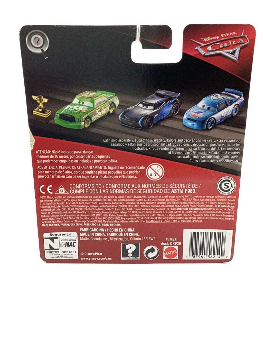 Disney Pixar Cars Scavenger Hunt series Rust-Eze Cruz Ramirez Chase 142A