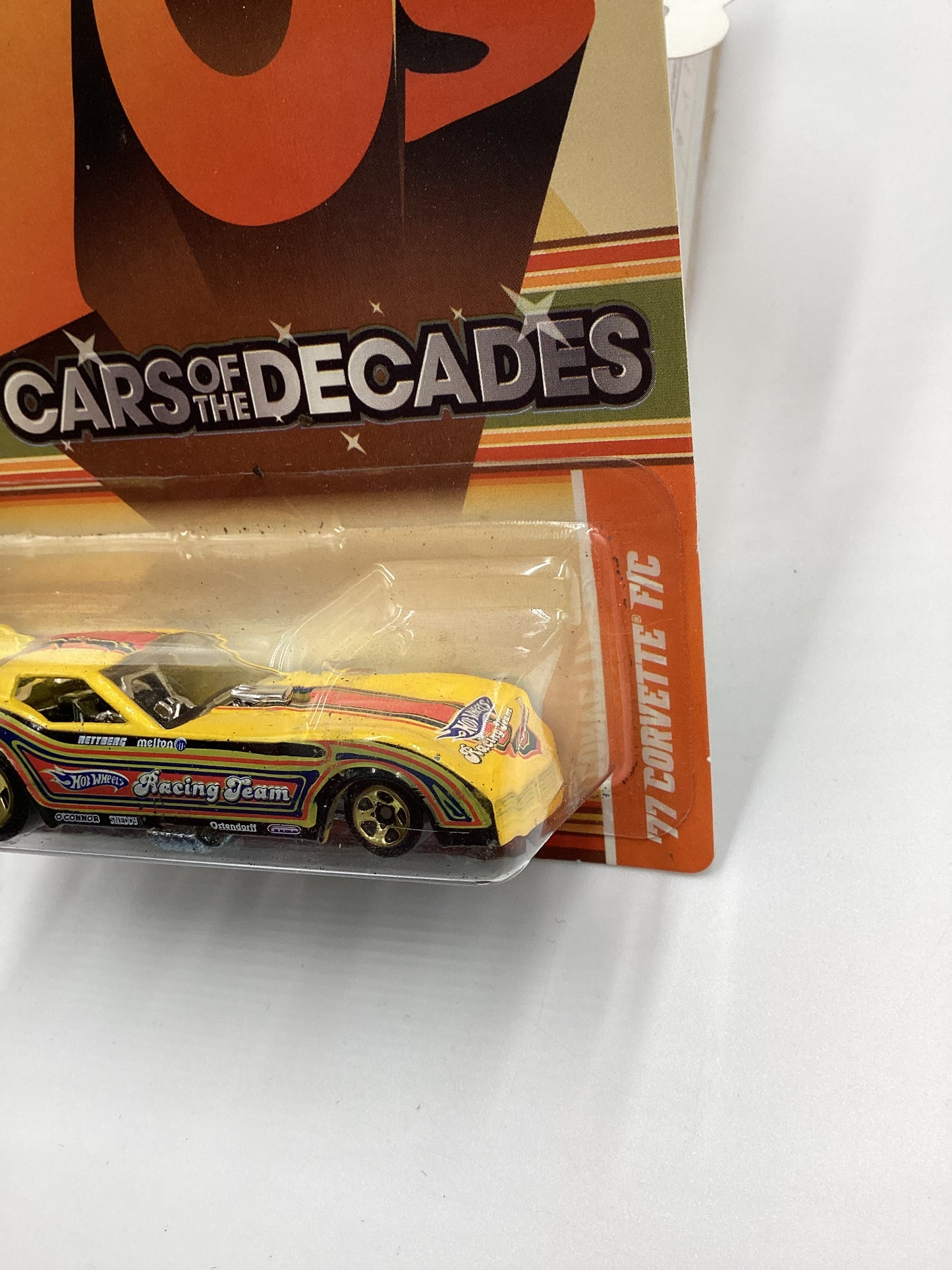 2011 Hot Wheels Cars of the Decades The 70s #17 77 Corvette F/C Yellow 157G