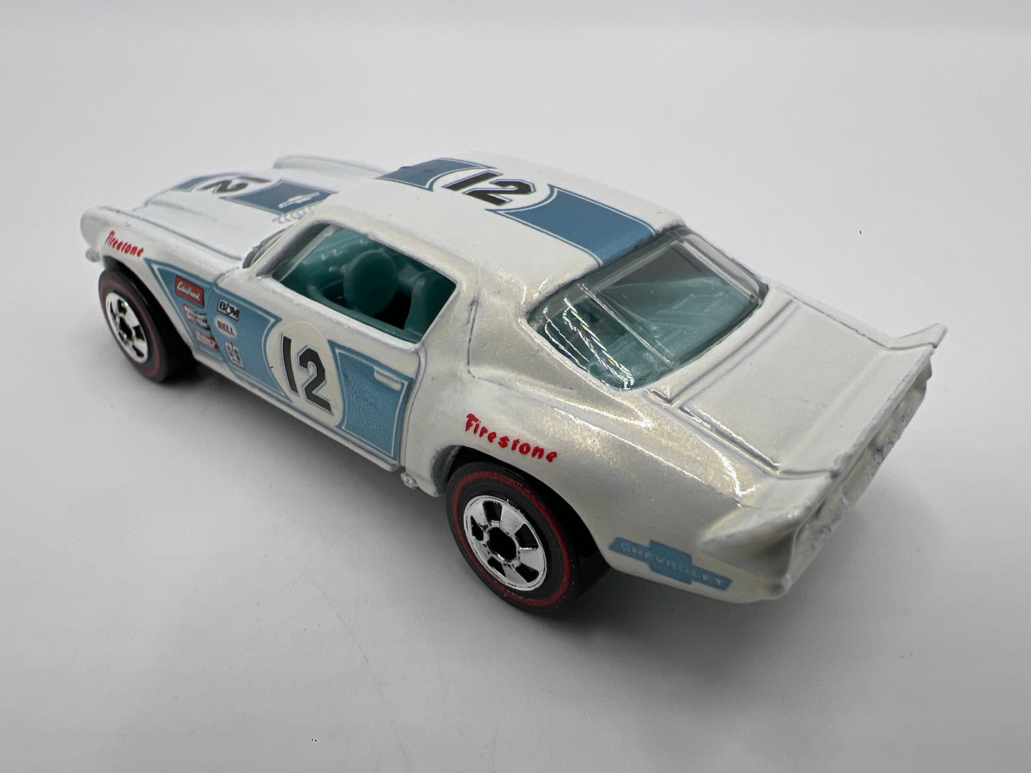 Hot Wheels 1/64 Heritage Redline 70 Camaro Z28 White Loose
