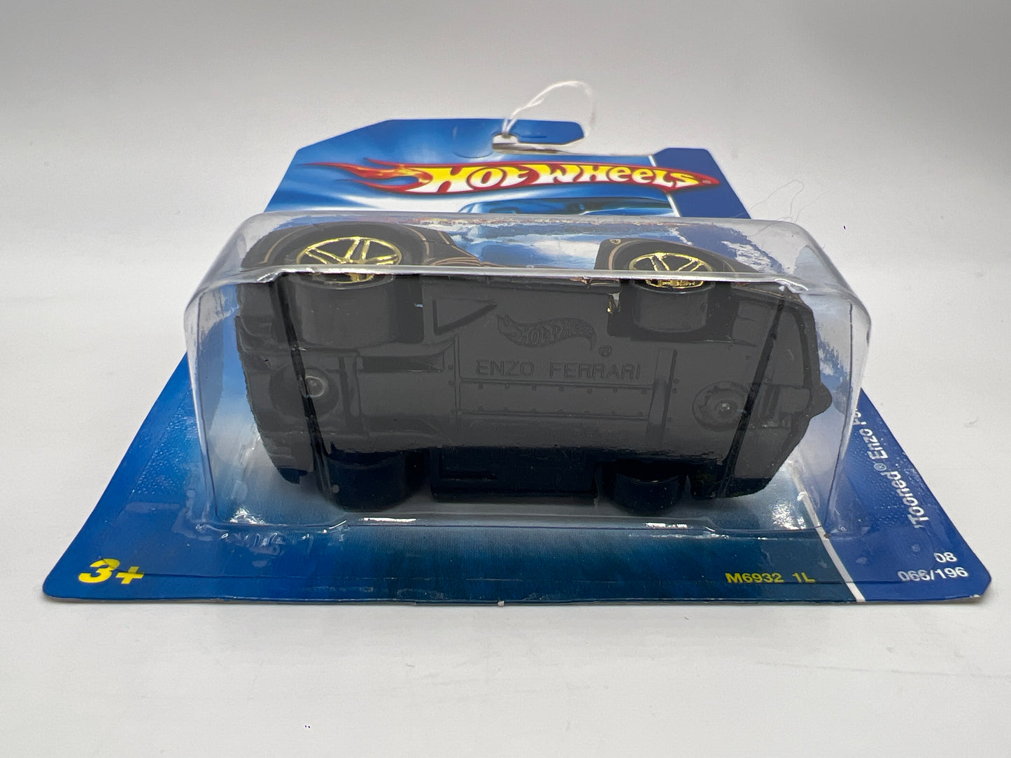 2008 Hot Wheels All Stars #66 Tooned Enzo Ferrari Black SR