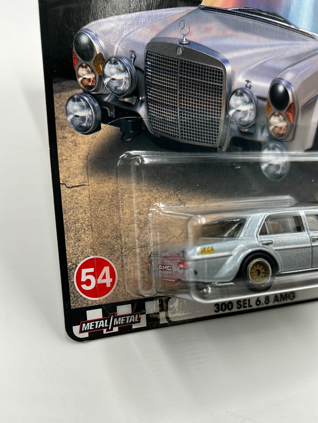 Hot Wheels Premium Boulevard #54 Mercedes Benz 300 SEL 6.8 AMG 264G