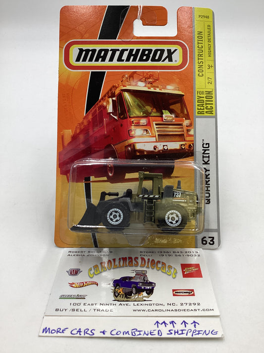 Matchbox Construction #63 Quarry King 206G