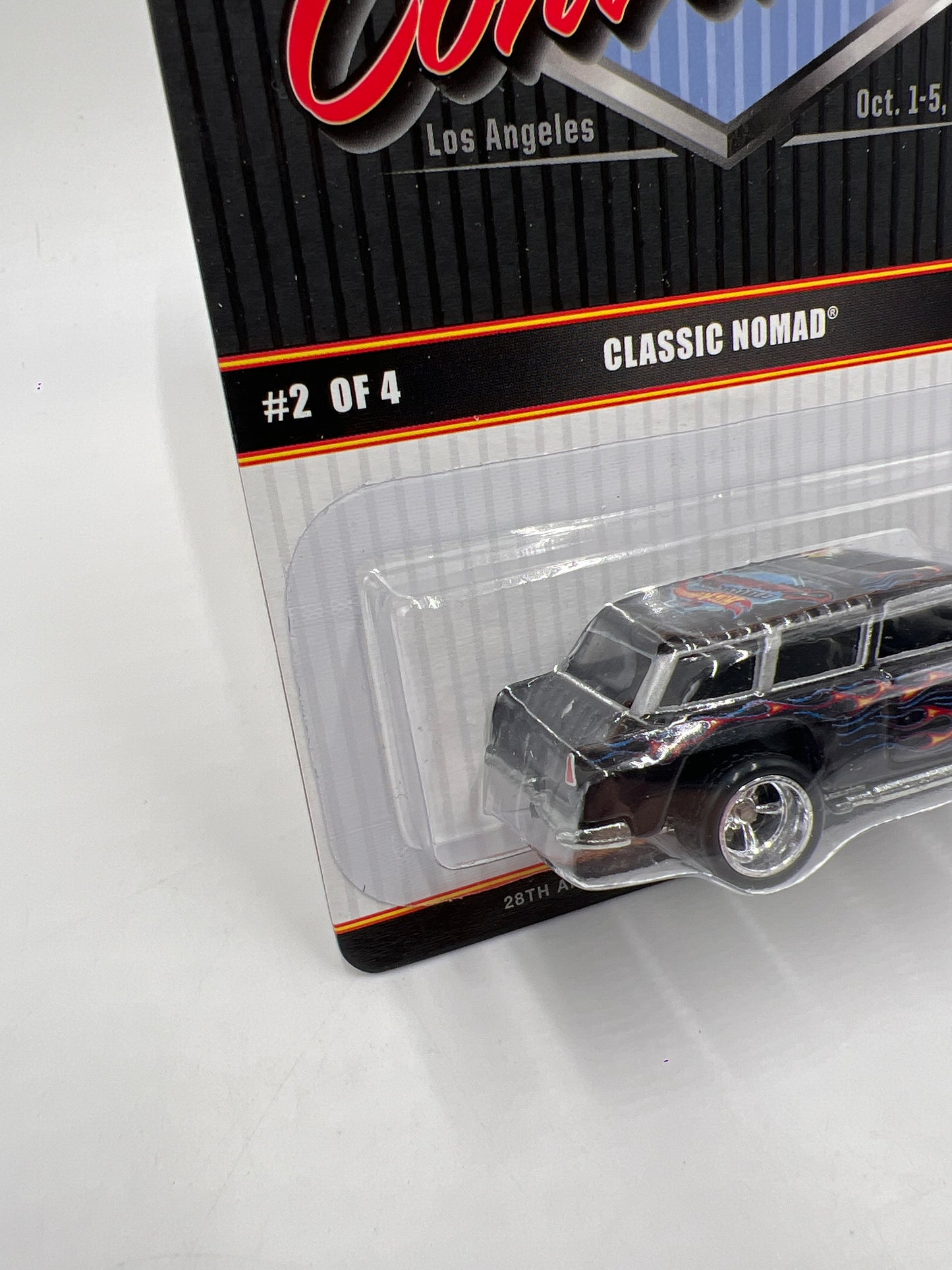 2014 Hot Wheels 28th Annual Collectors Convention LA #1113/2000 Classic Nomad W/Protector