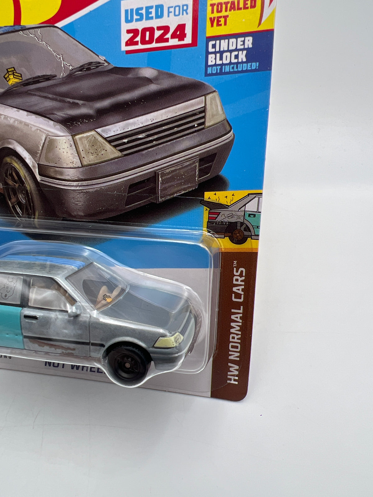 2024 Hot Wheels Mattel Creations x MSCHF Not Wheels W/Protector