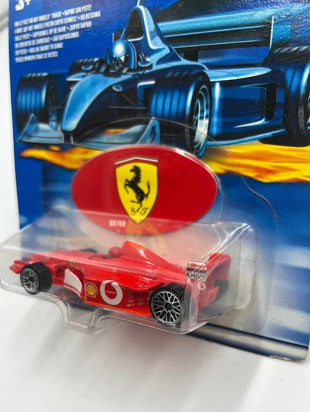 Hot Wheels Grand Prix Red Ferrari Formula One (F1) B8769