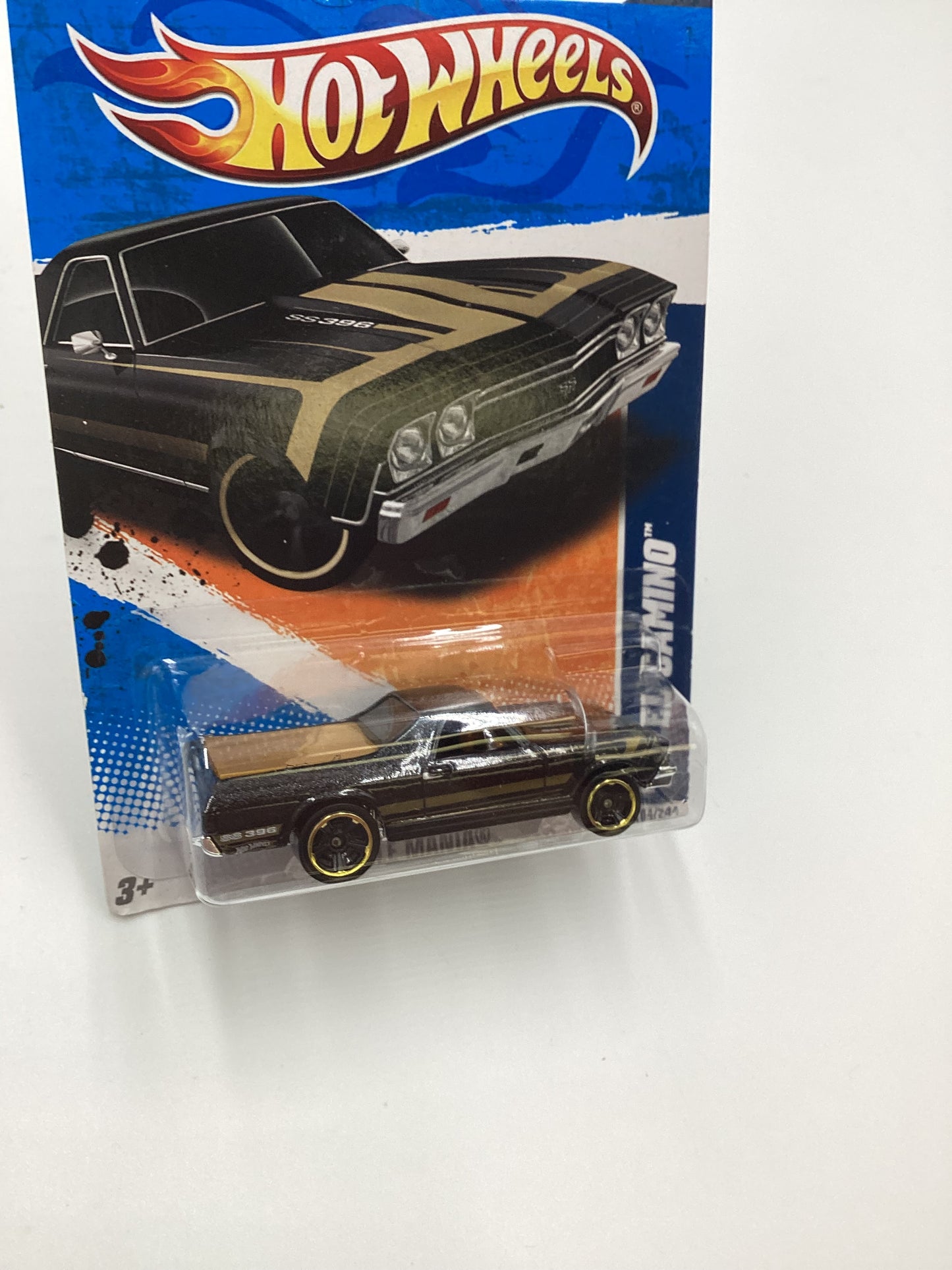 2011 Hot wheels #104 68 El Camino Black