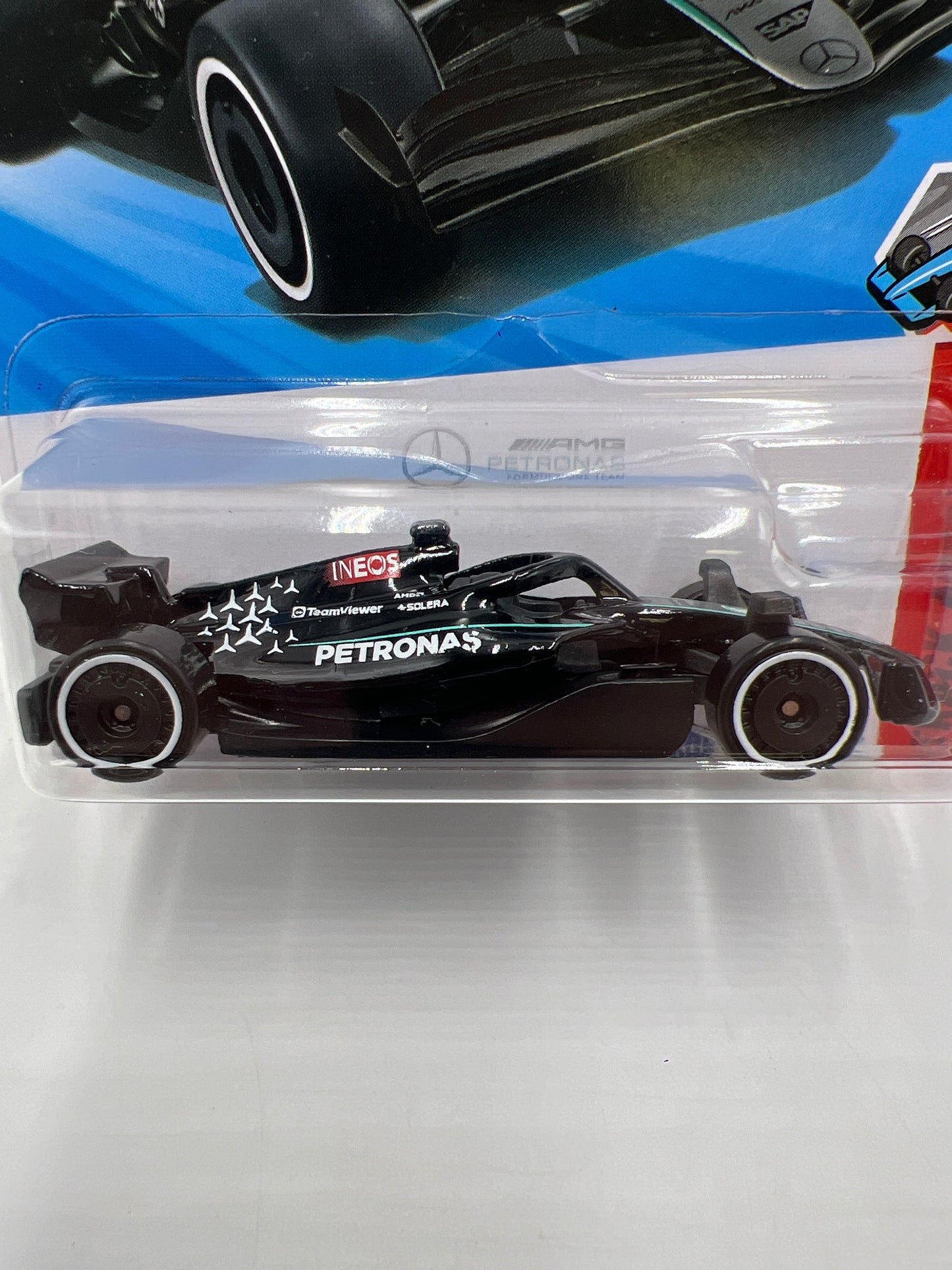 2025 Hot Wheels J Case formula 1 #59 Mercedes-AMG Petronas Formula One Team Black 112D