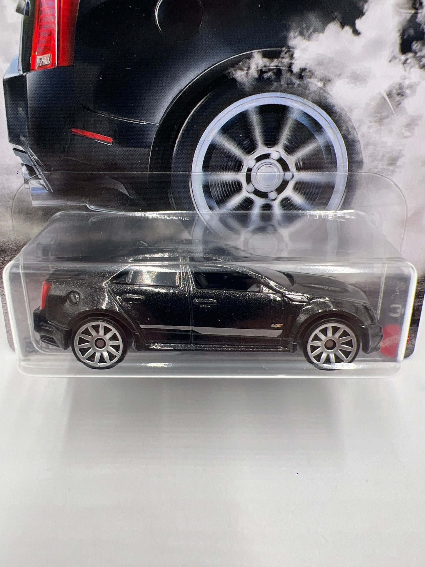 Hot Wheels Factory 500 HP #1 Cadillac CTS-V Black 153A