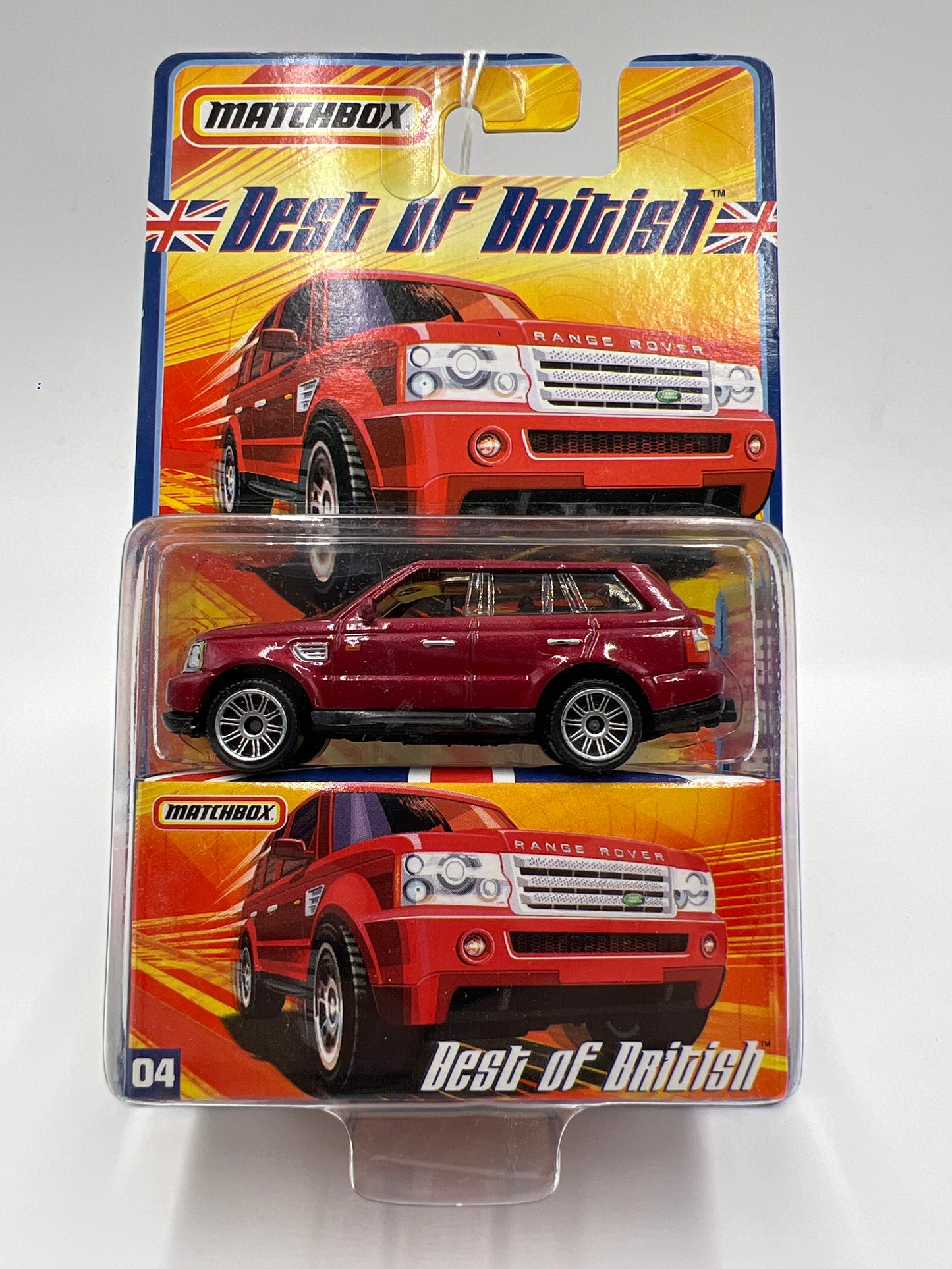 Matchbox Best Of British #4 Range Rover Sport Red SR