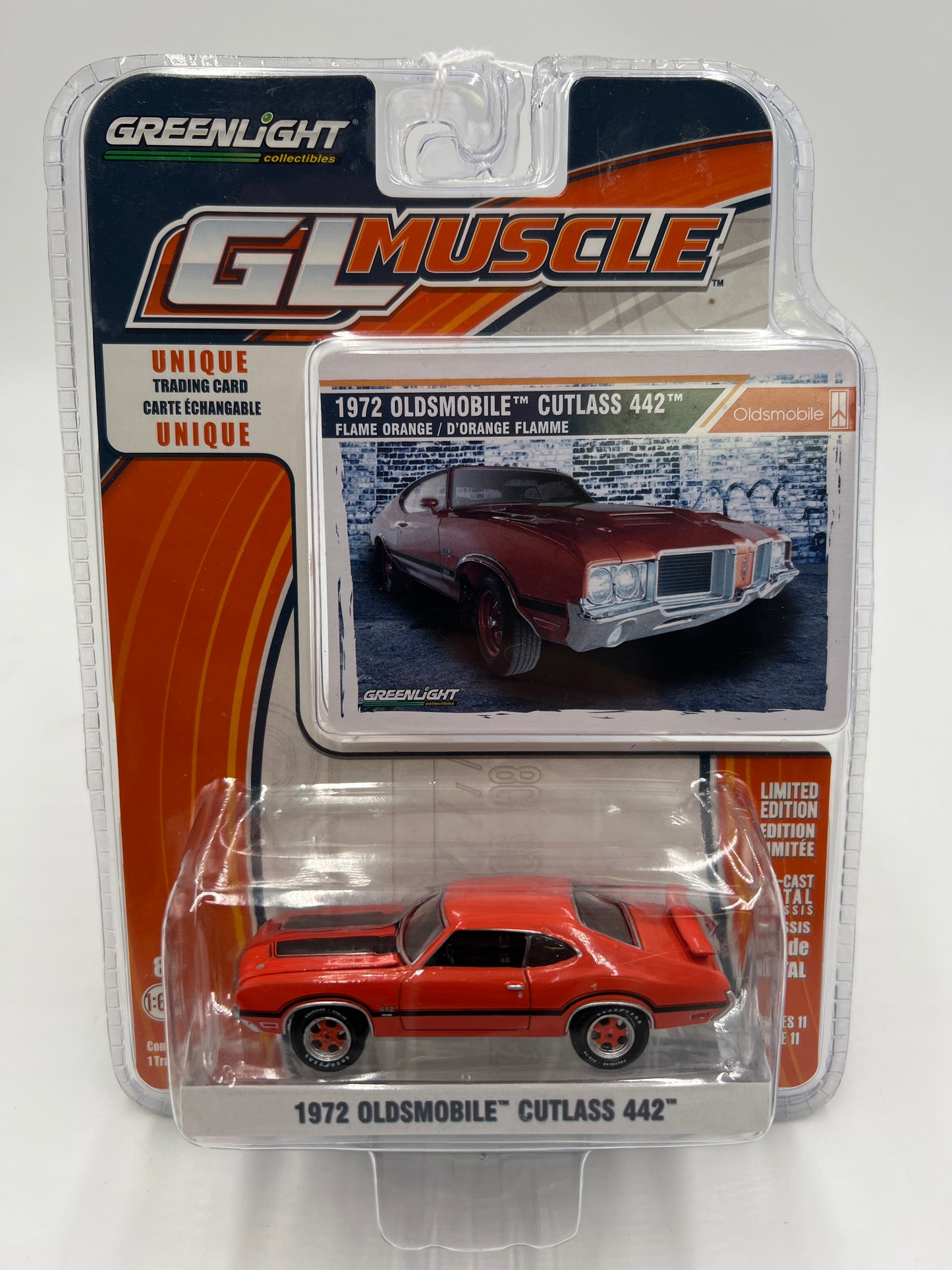 Greenlight GL Muscle Series 11 1972 Oldsmobile Cutlass 442 Orange 178G