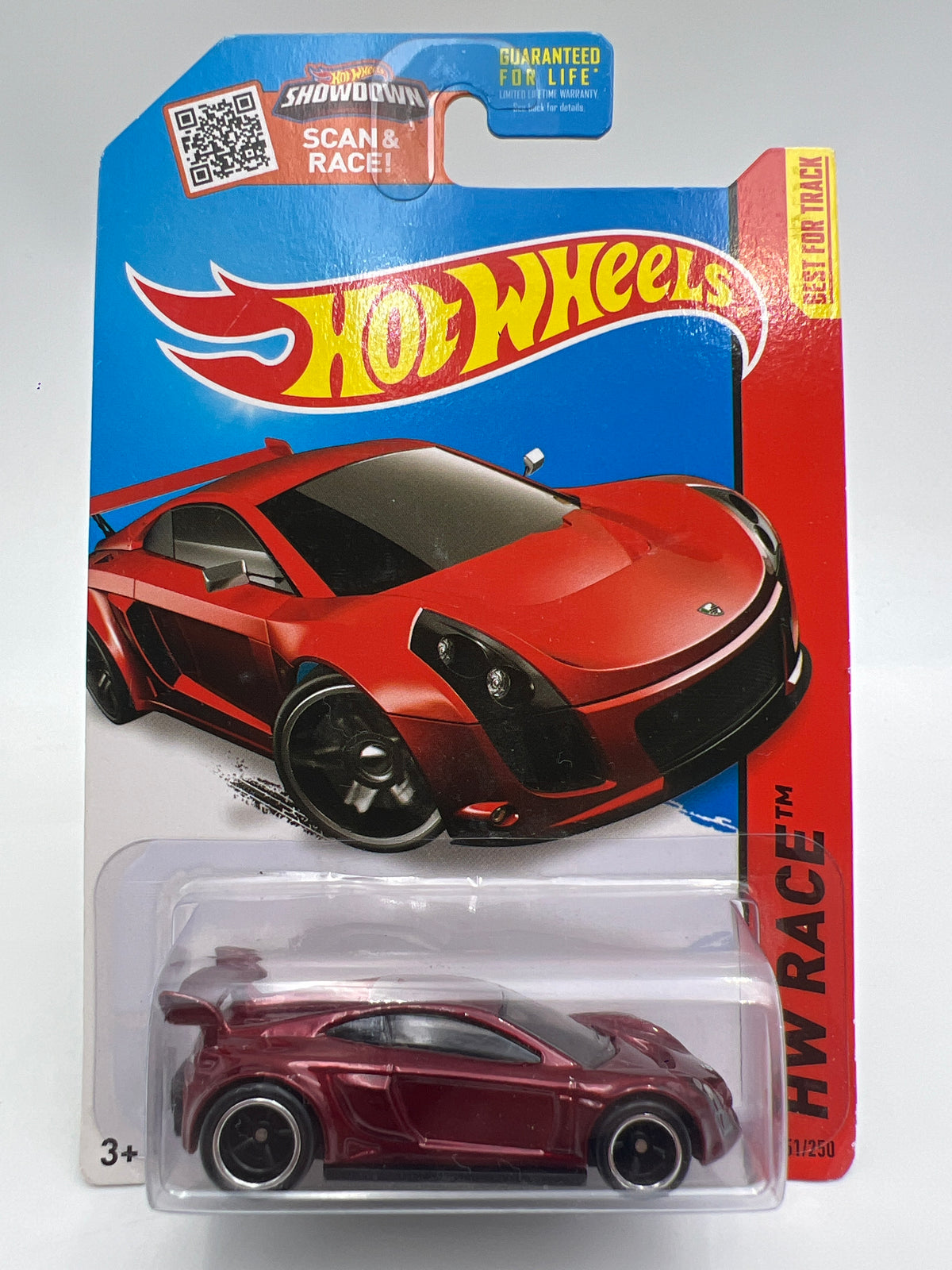2015 Hot Wheels Super Treasure Hunt #151 Mastretta MXR Red W/Protector