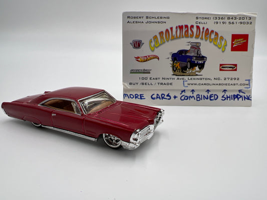 Hot Wheels West Coast Customs Premium 65 Pontiac Bonneville Red Loose