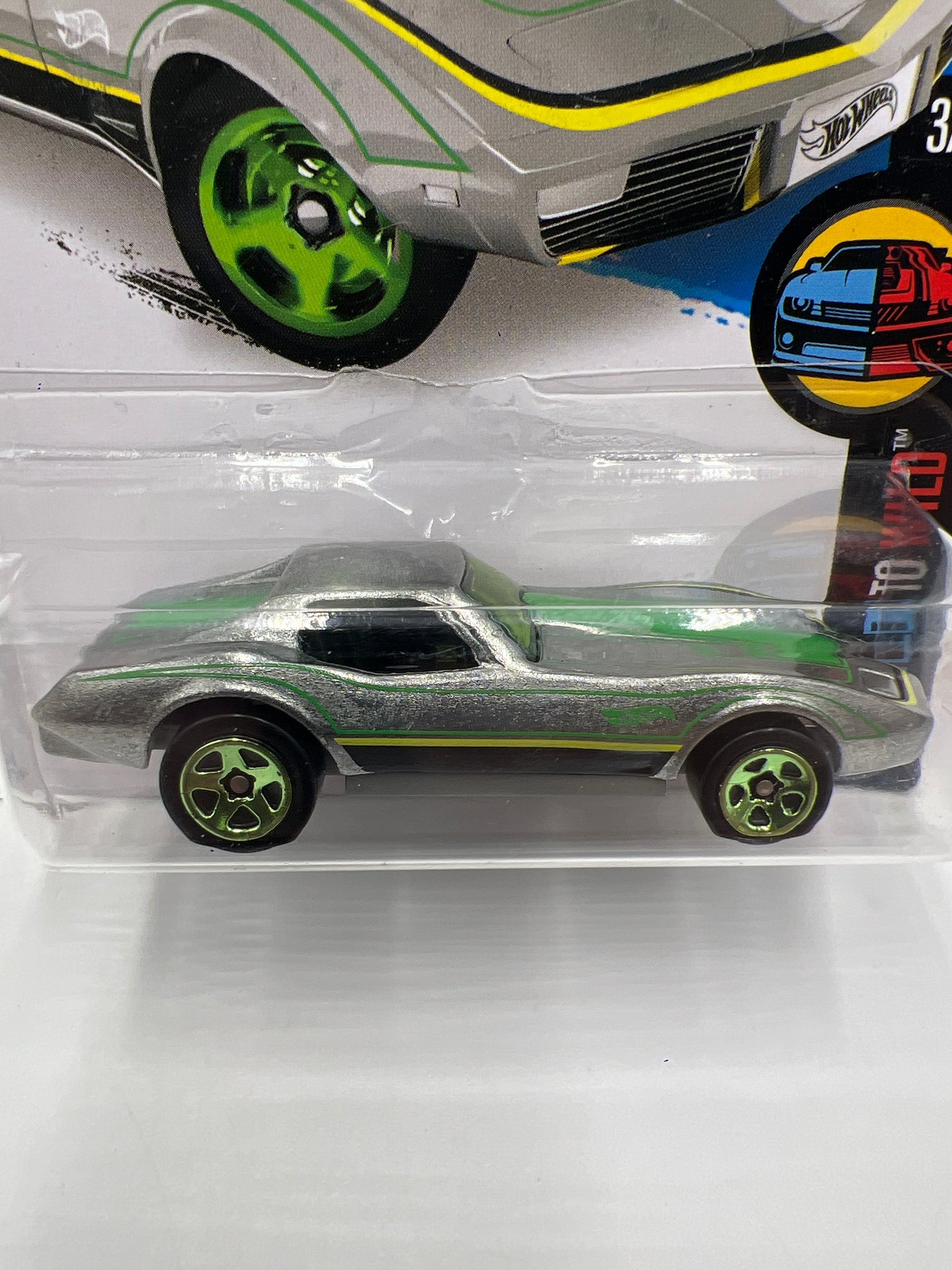 2016 Hot Wheels Walmart Exclusive Zamac #58 Corvette Stingray 146G