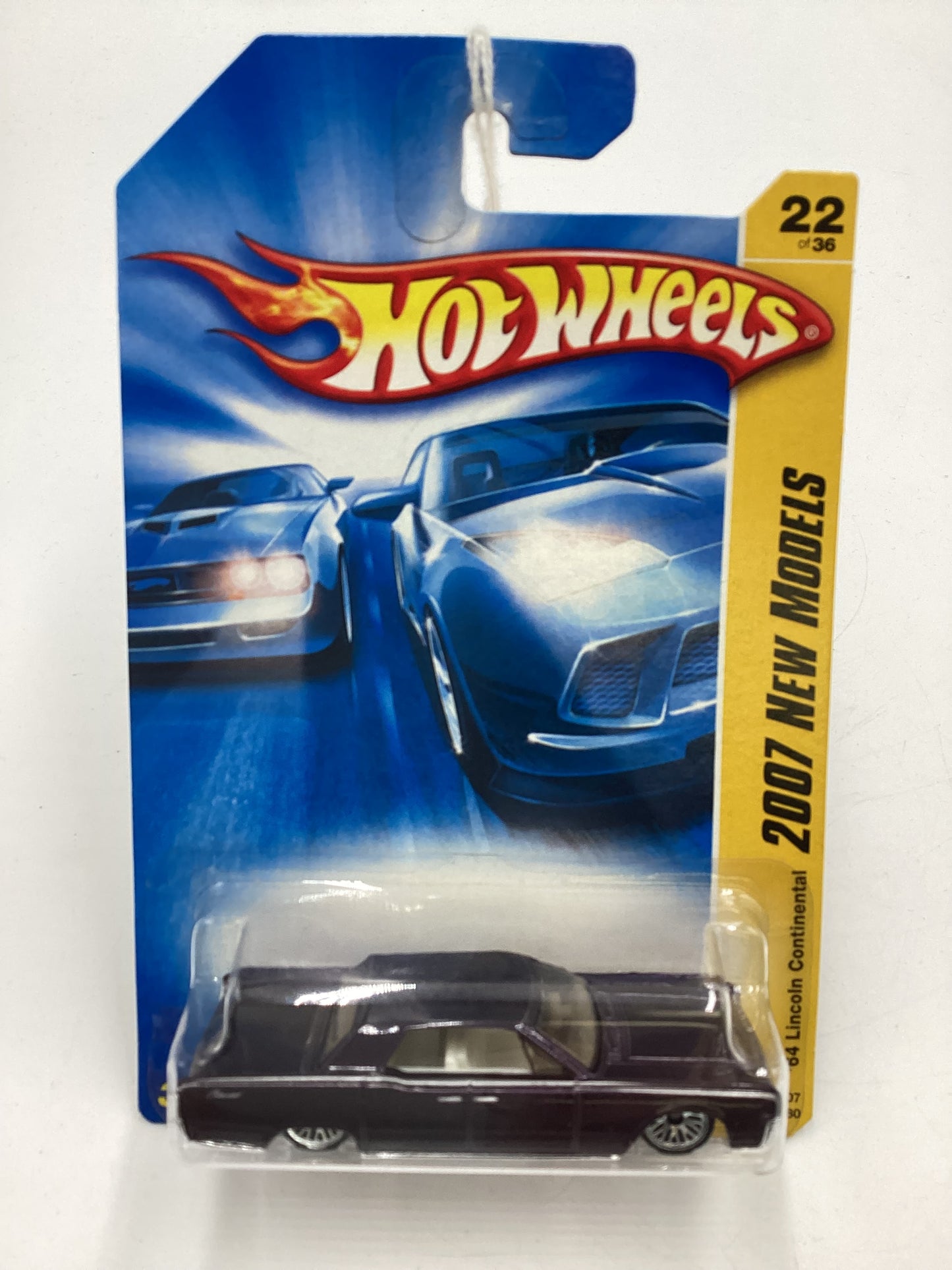 2007 Hot Wheels New Models #22 64 Lincoln Continental Purple 59E