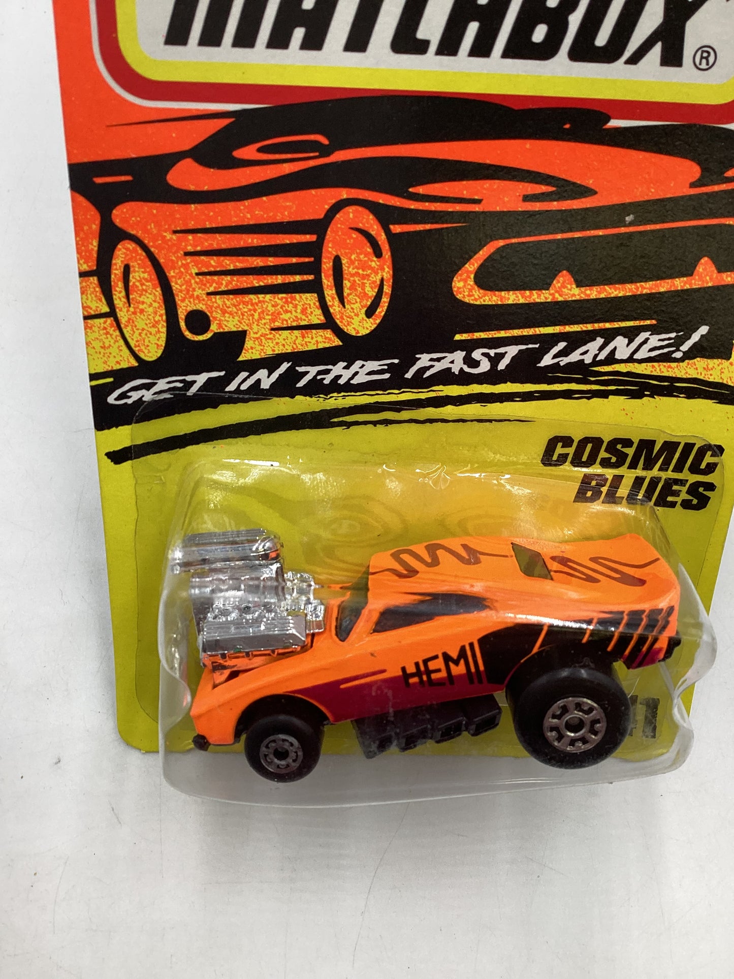 Matchbox #41 Cosmic Blues Orange 208D