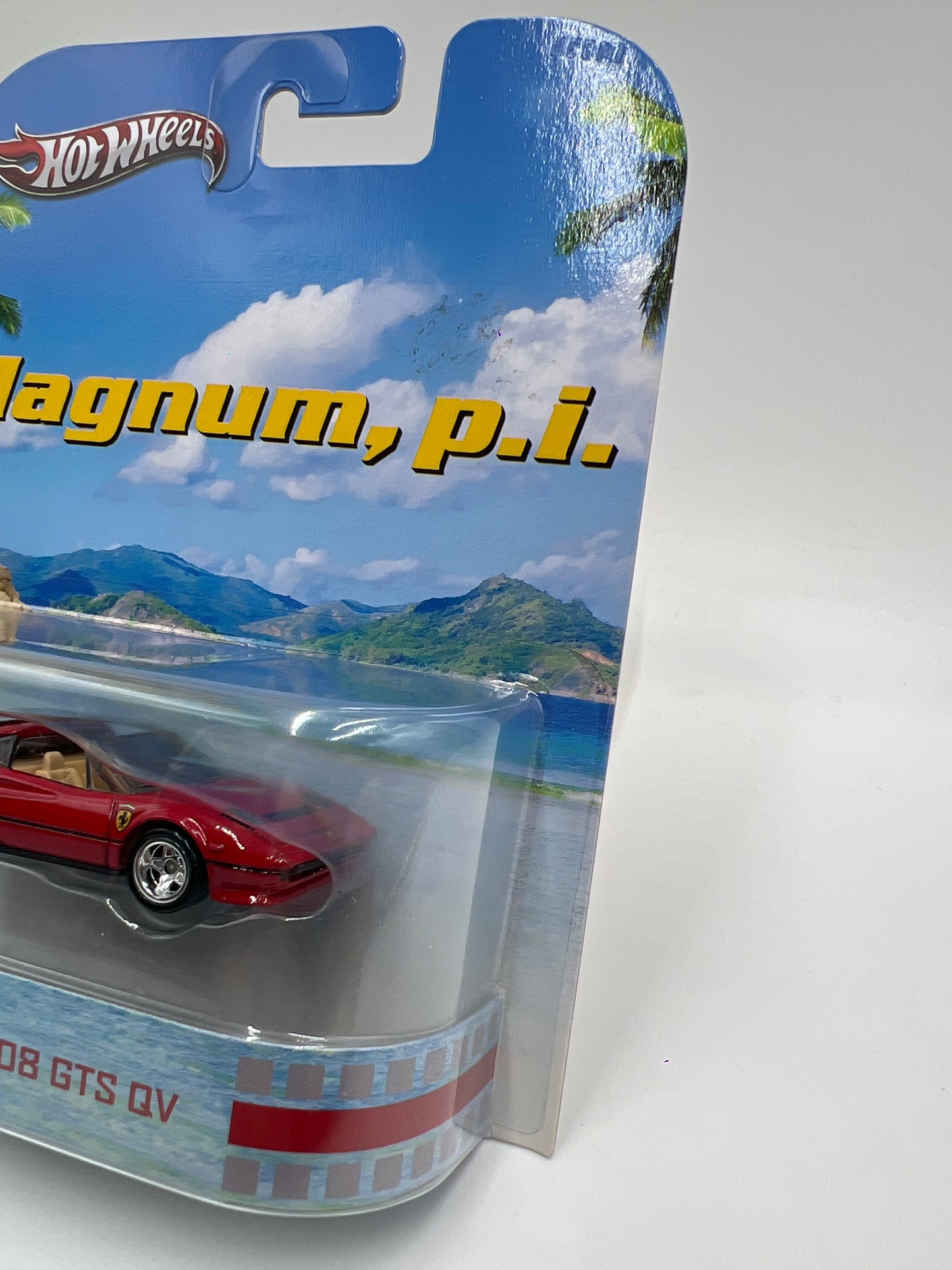 Hot Wheels Premium Retro Entertainment Magnum PI Ferrari 308 GTS QV Red W/Protector