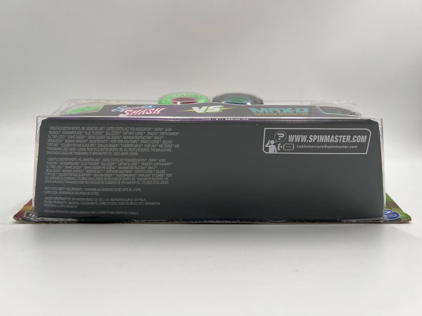 Monster Jam Nitro Neon Series 3 Walmart Exclusive Sparkle Smash Vs Max-D