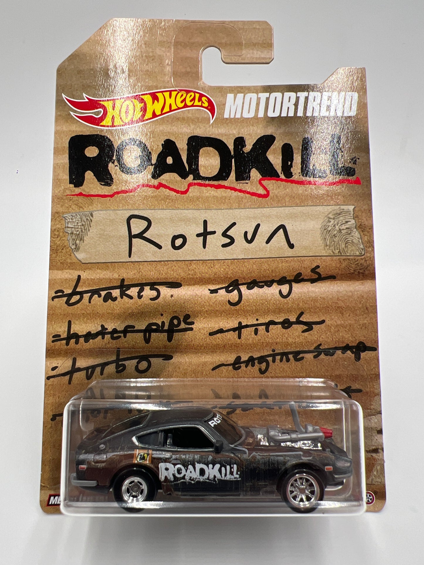 Hot Wheels RLC Motortrend Roadkill Custom 71 Datsun 240Z Rotsun W/Protector