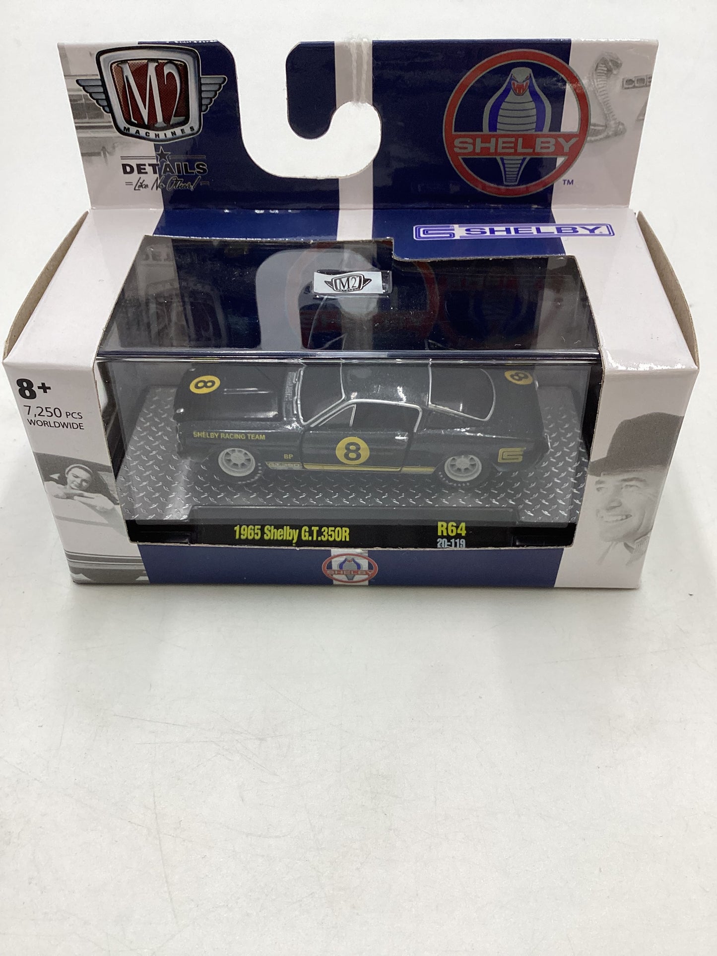 M2 Machines Shelby 1965 Shelby G.T.350R Black R64