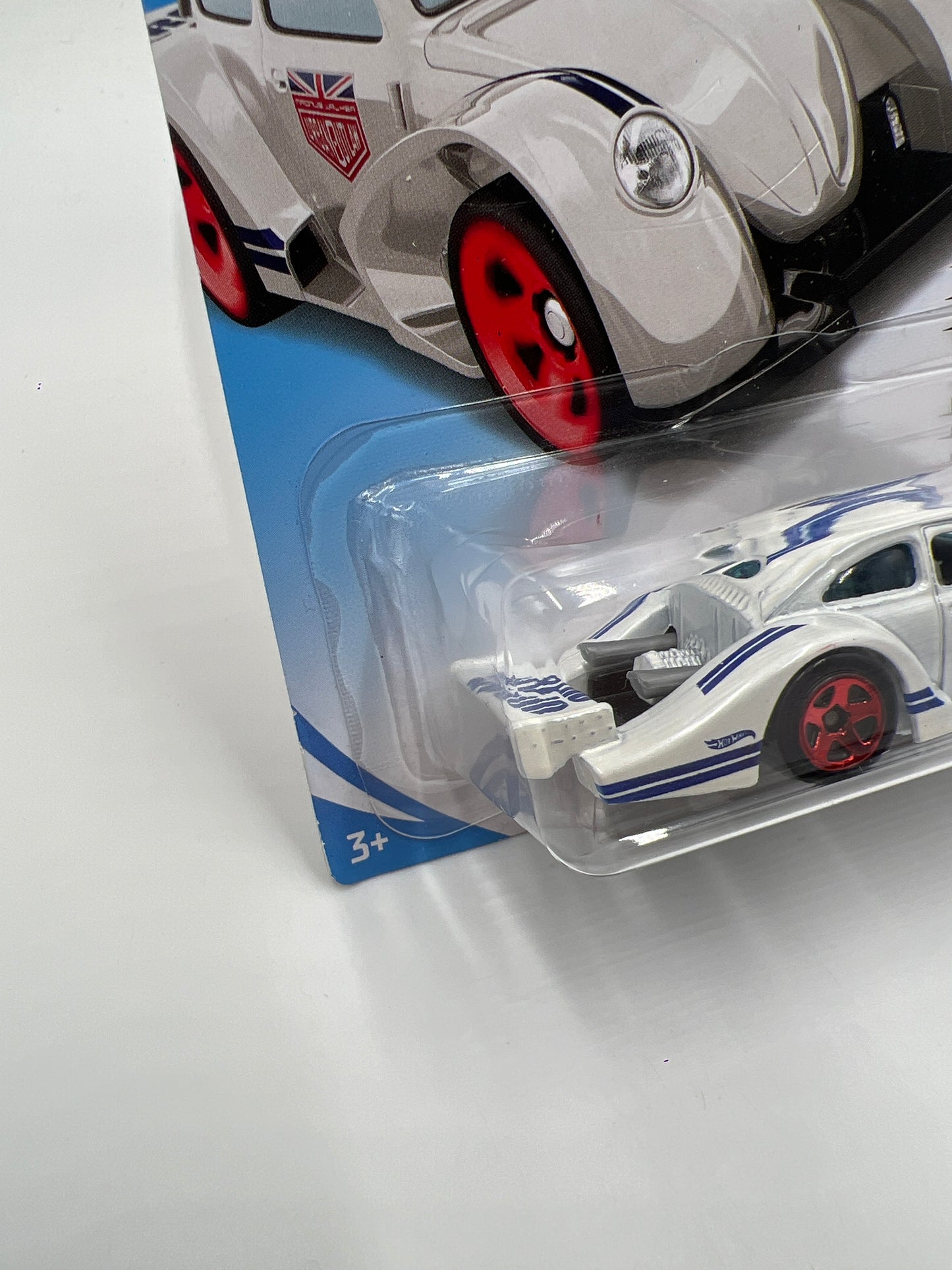 2018 Hot Wheels Legends Of Speed #147 Volkswagen Kafer Racer Magnus Walker White 96B