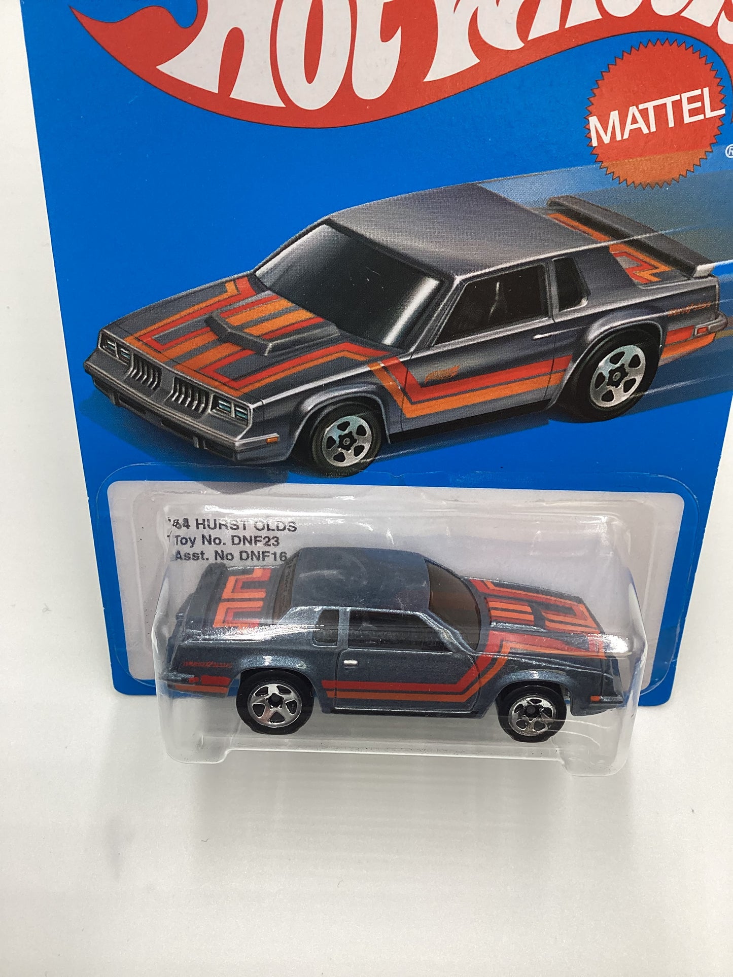 2016 Hot Wheels Target Heritage Retro DNF23 84 Hurst Olds Gray 158G