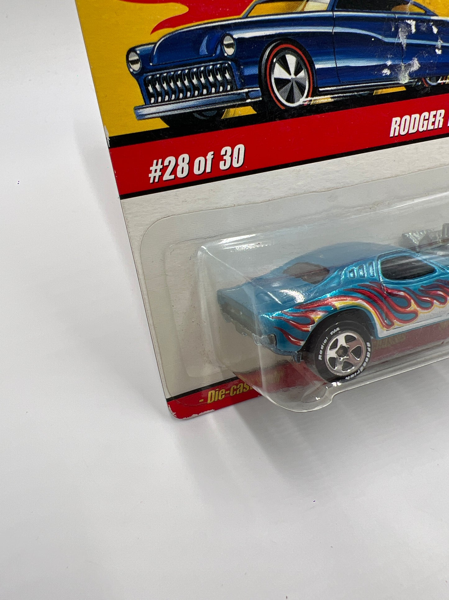 Hot Wheels Classics Series 3 #28 Rodger Dodger Spectraflame Blue SR