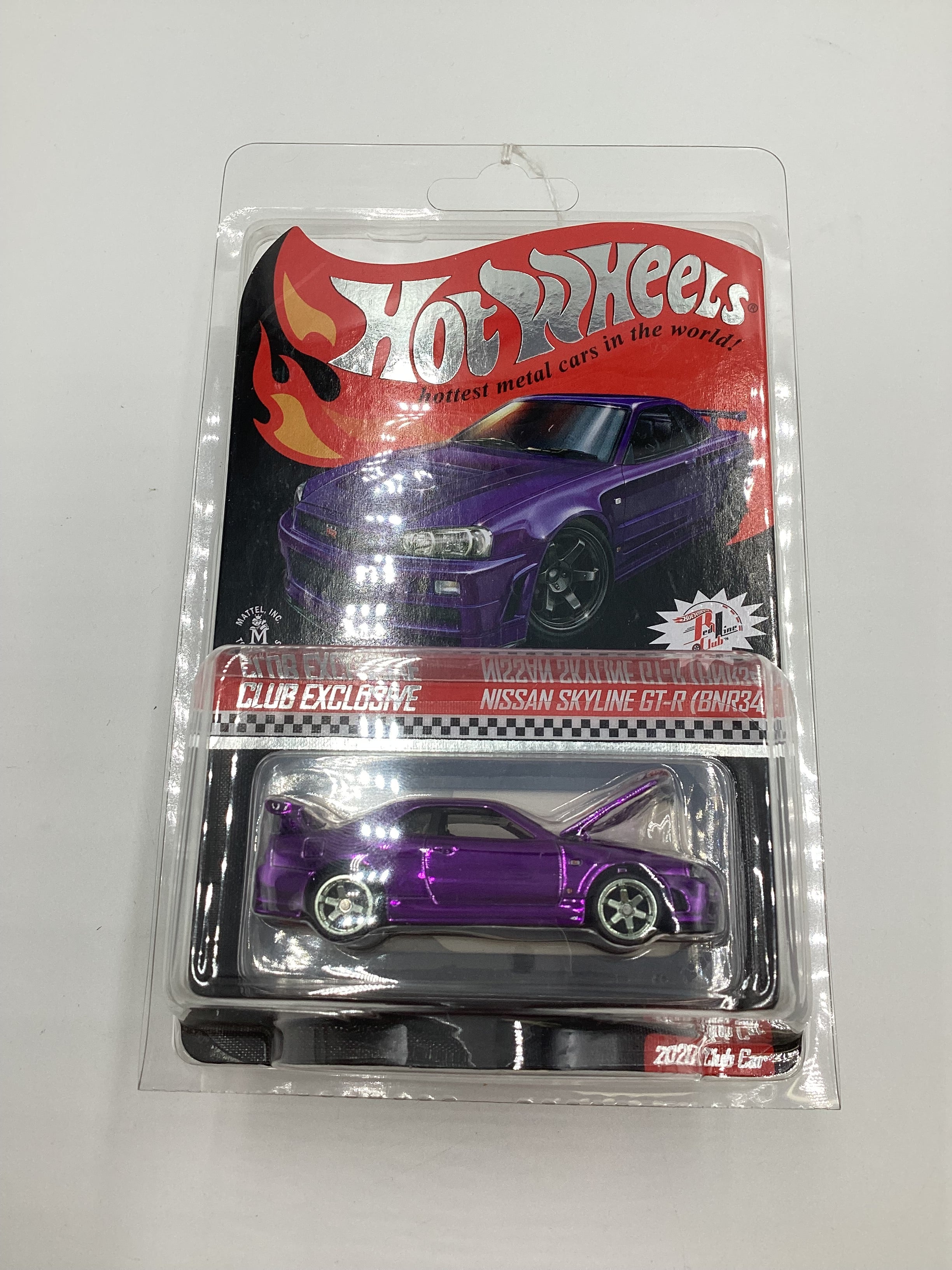 Hot Wheels RLC outlet Nissan Skyline GT-R Purple 2020 Patch Button