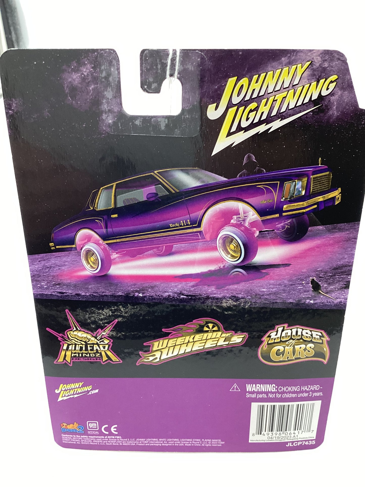 Johnny lightning x HOC Weekend of wheels Exclusive 78 Chevy Monte Carlo Lowrider Purple 231A