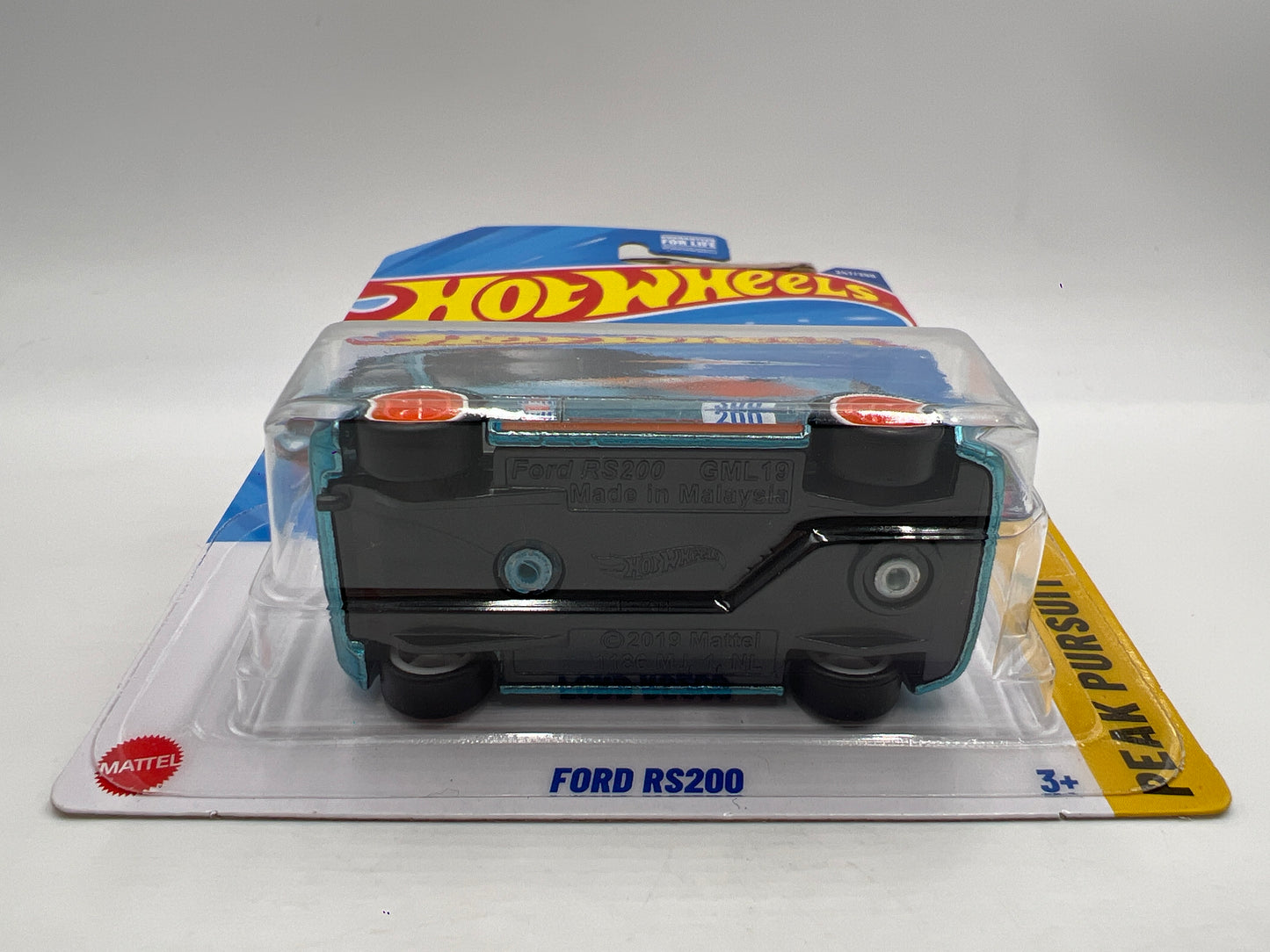 2025 Hot Wheels Super Treasure Hunt #247 Ford RS200 Gulf Blue W/Protector