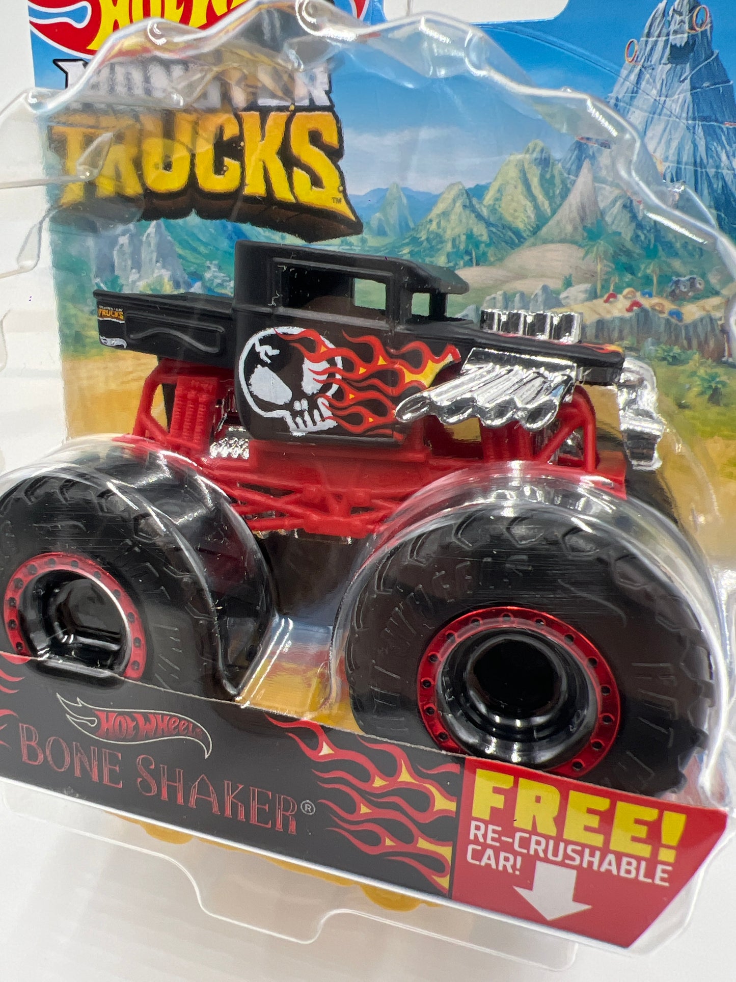 Hot Wheels Monster Trucks HW MT Live #19 Bone Shaker 131A