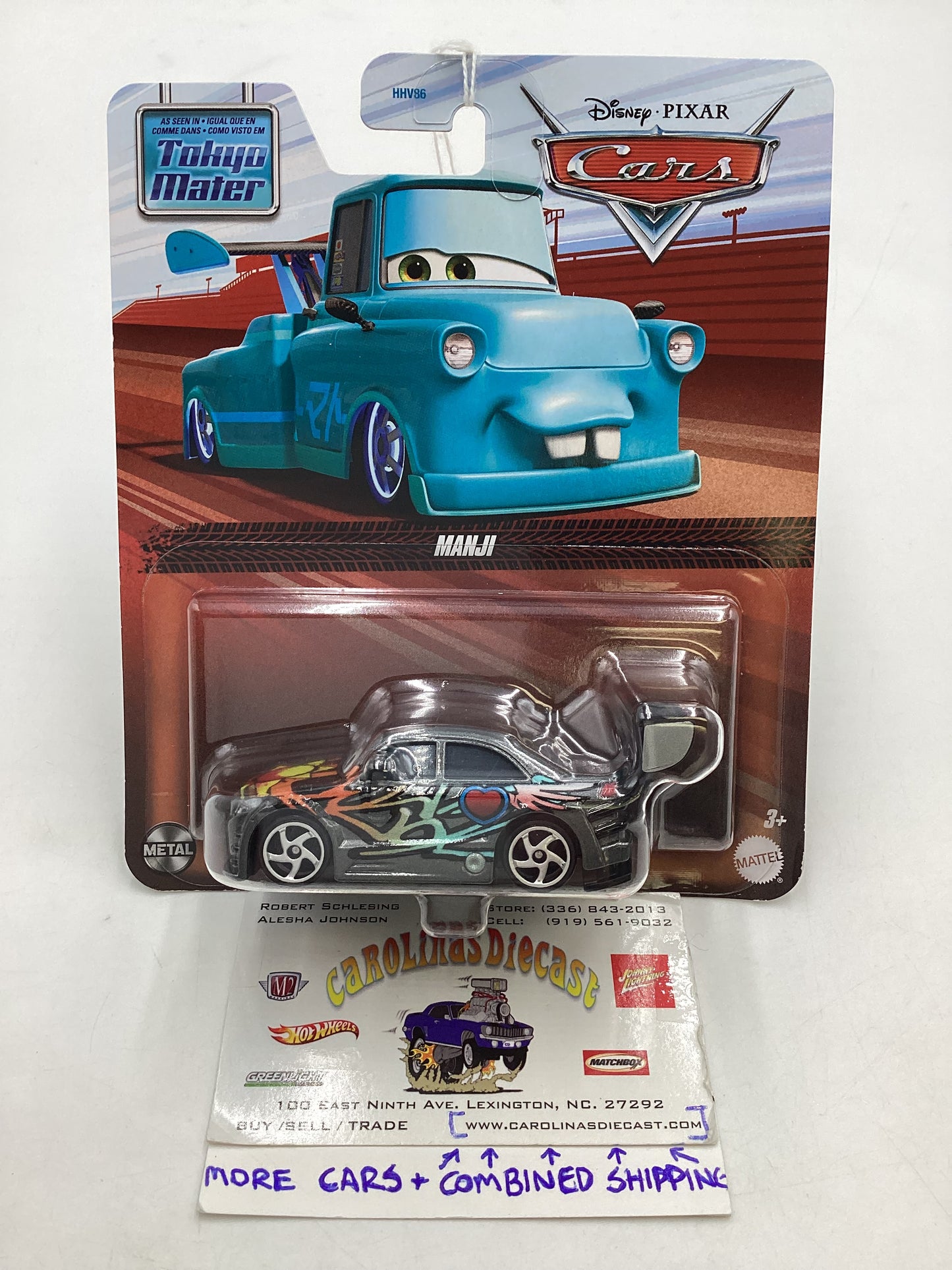 2024 Disney Pixar Cars Toon Manji 142A