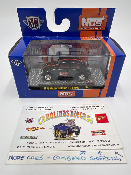 M2 Machines NOS 1953 VW Beetle Deluxe U.S.A. Model R83