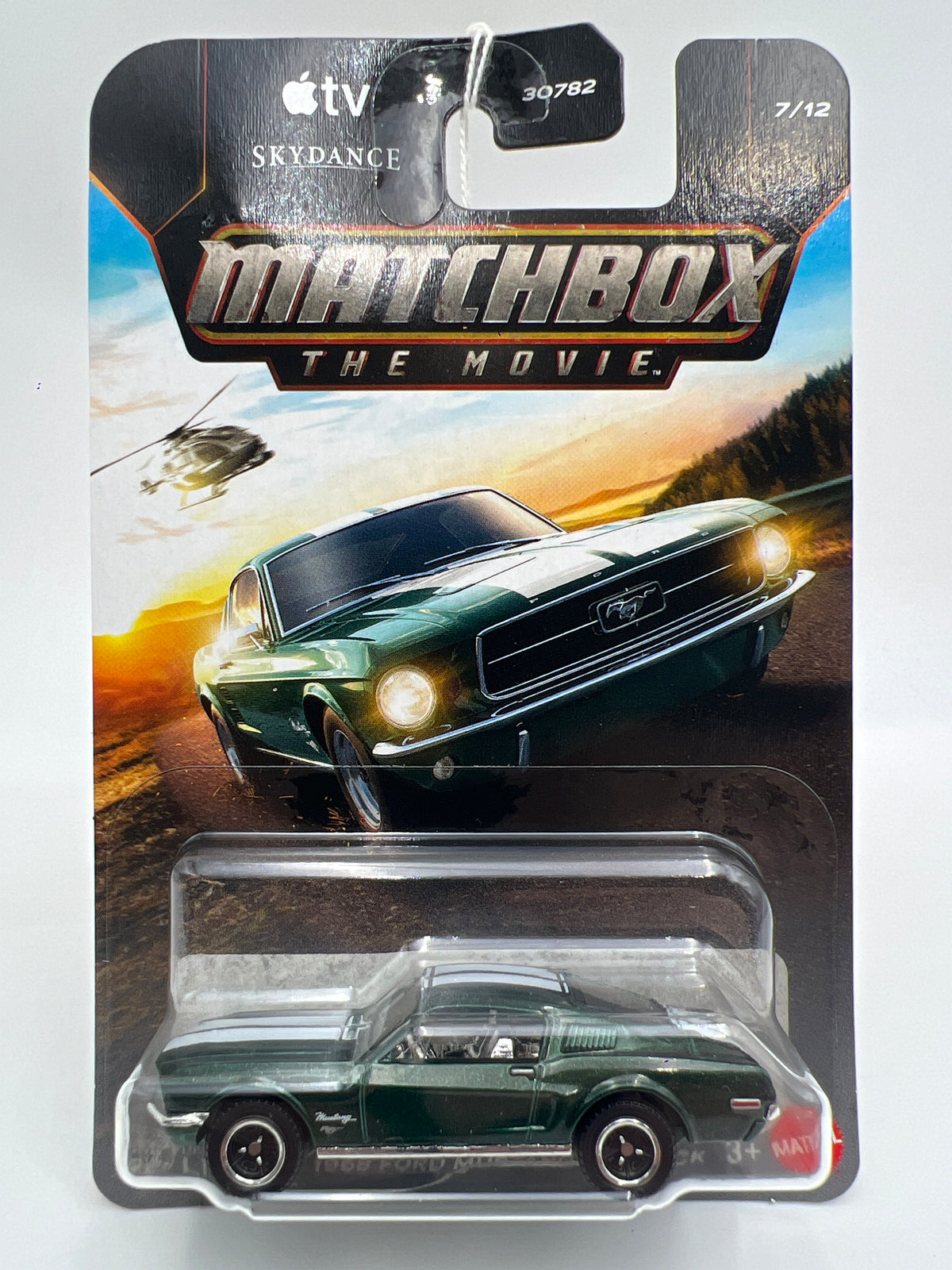 2026 Matchbox The Movie #7 1968 Ford Mustang Fastback Green 210E