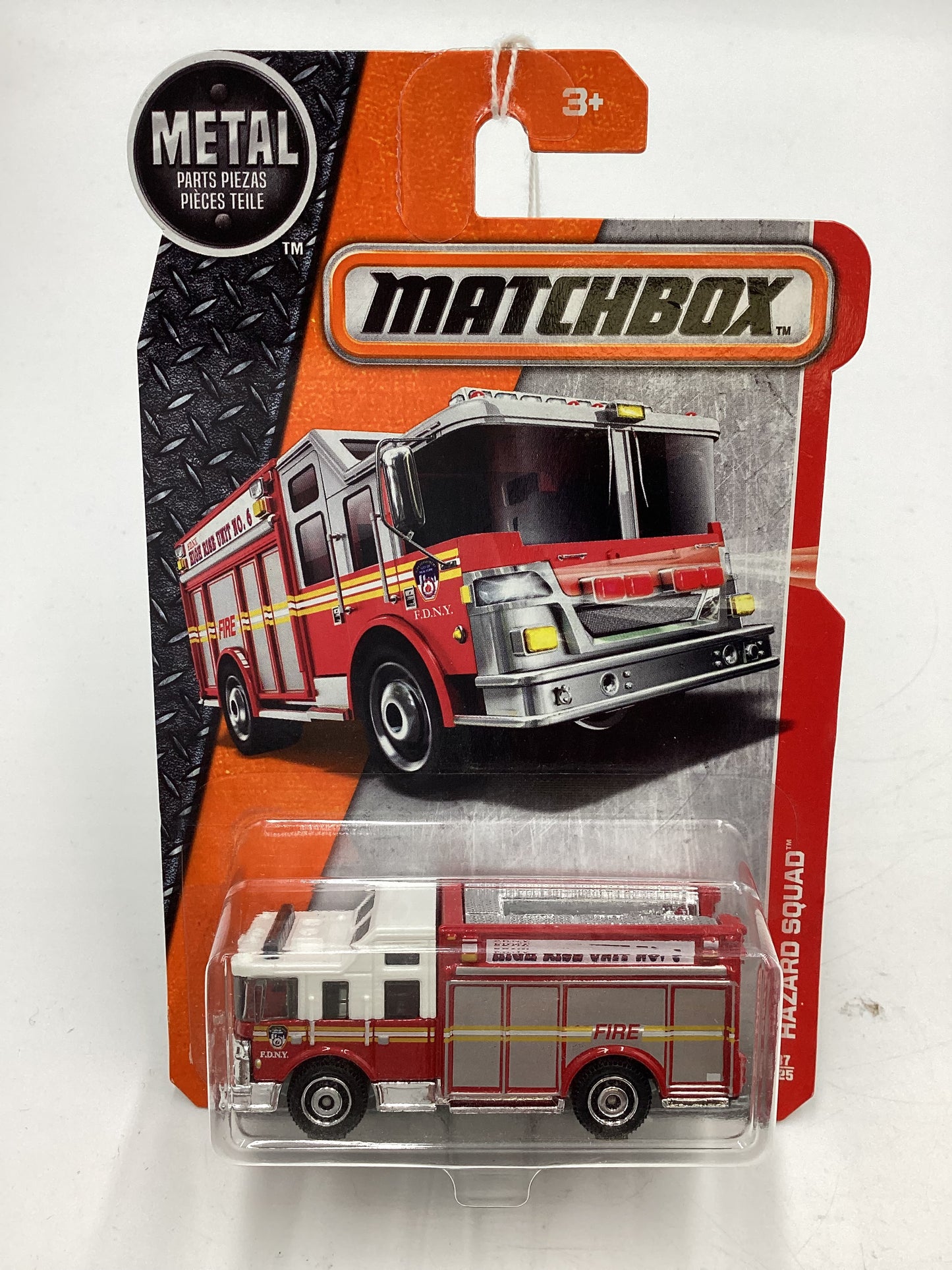 2011 Matchbox #87 MB MBX Heroic Rescue Hazard Squad FDNY High Rise Unit