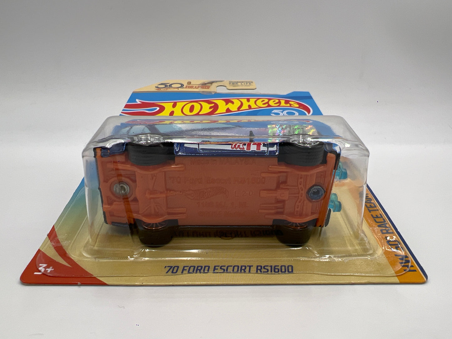 2018 Hot Wheels Factory Sealed Super Treasure Hunt 70 Ford Escort RS1600 Blue W/Protector