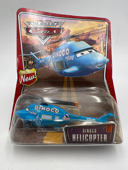 Disney Pixar The World Of Cars #27 Dinoco Helicopter 2