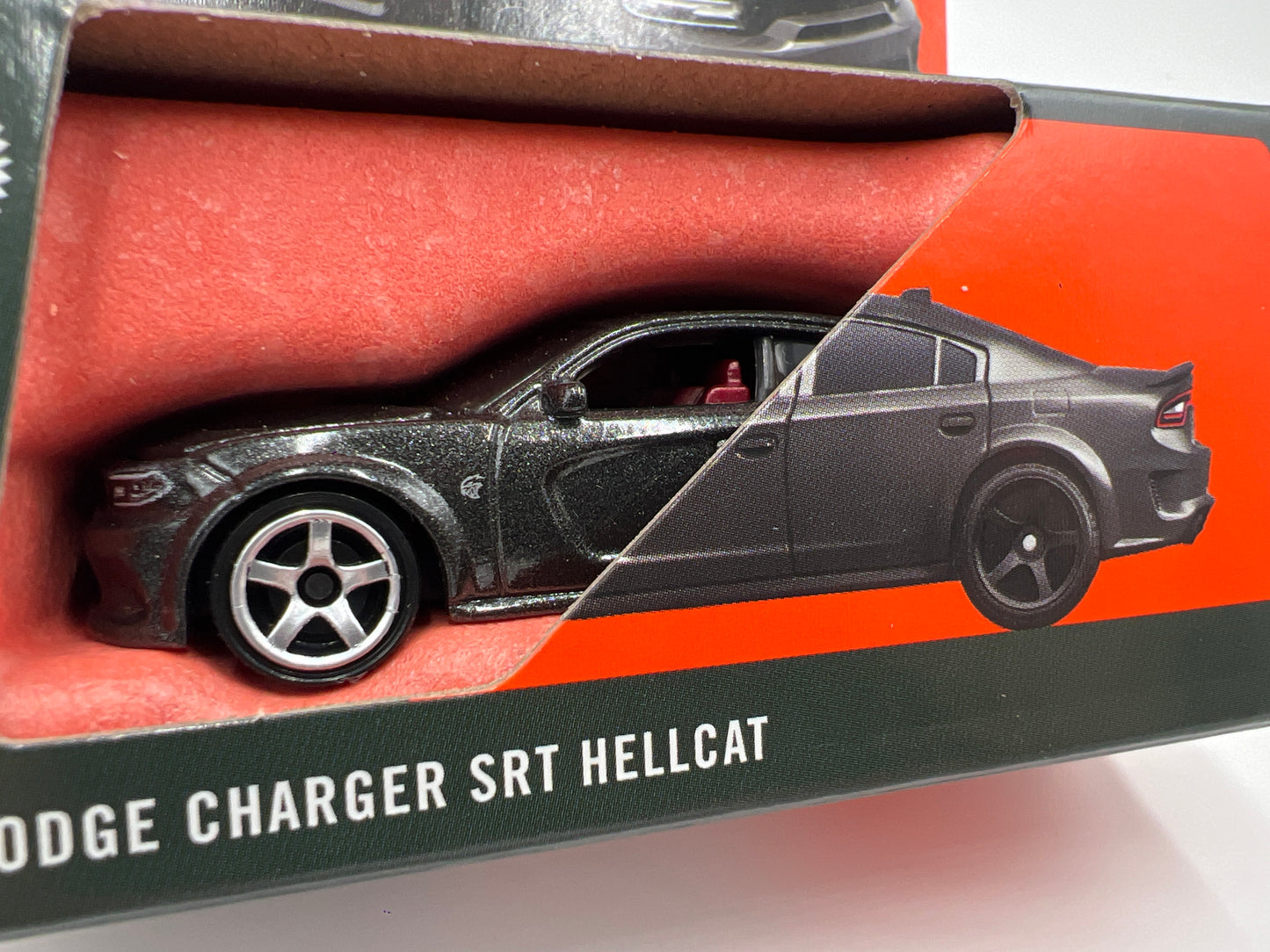 2025 Matchbox Moving Parts #48 2020 Dodge Charger SRT Hellcat Black 163D