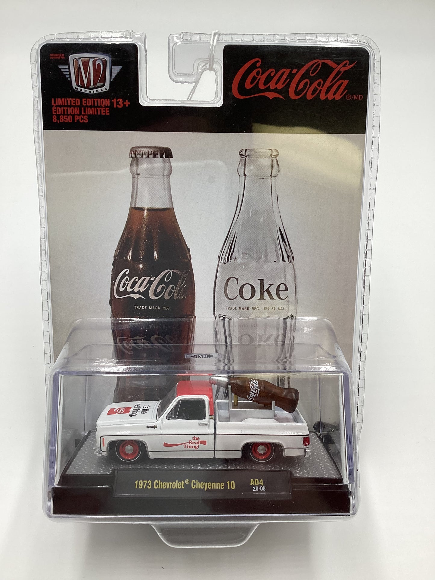 M2 Machines 1973 Chevrolet Cheyenne A04 Coca Cola White A04 199E