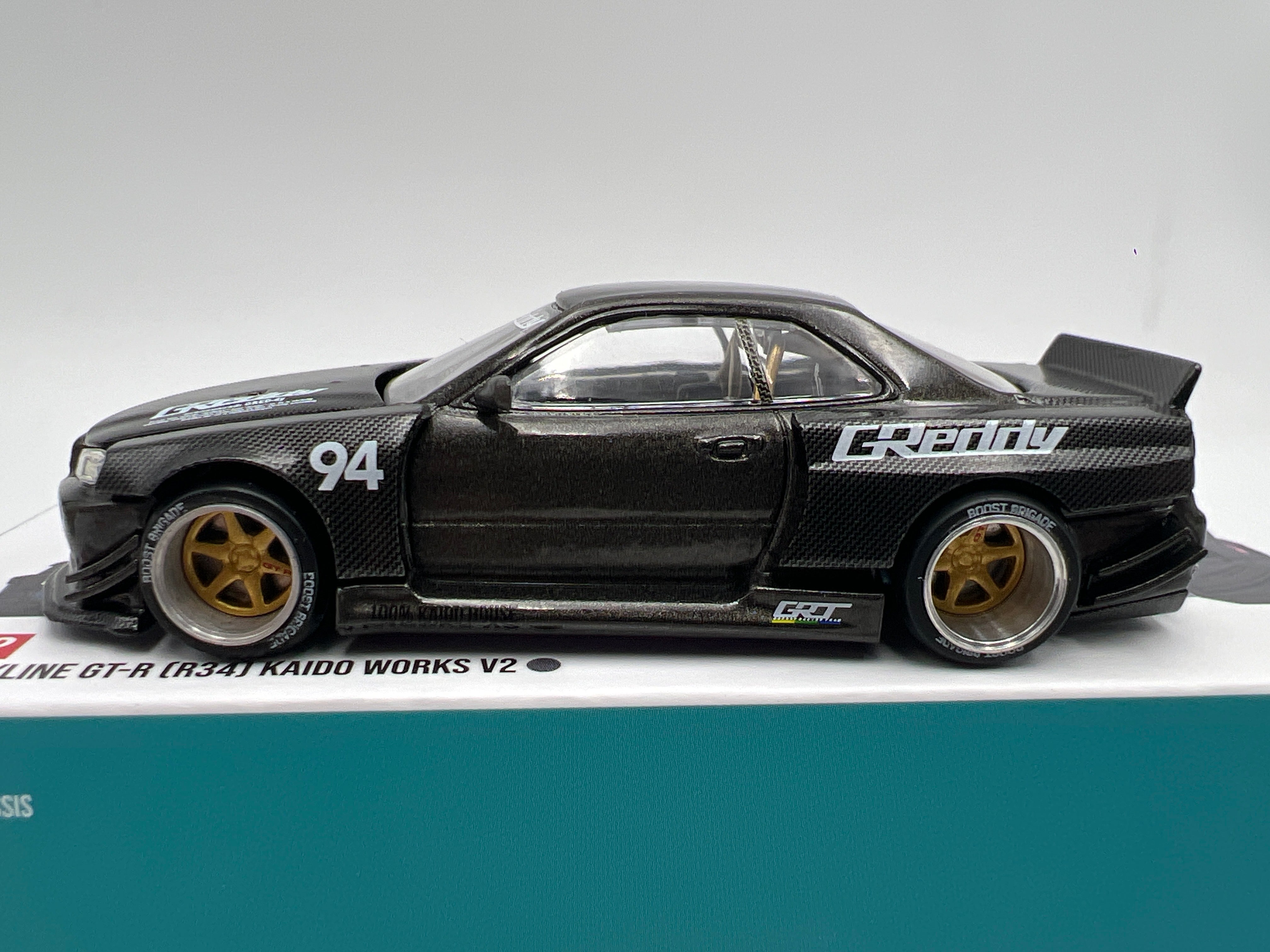 Mini GT Kaido House #222 Nissan Skyline GT-R R34 Kaido Works