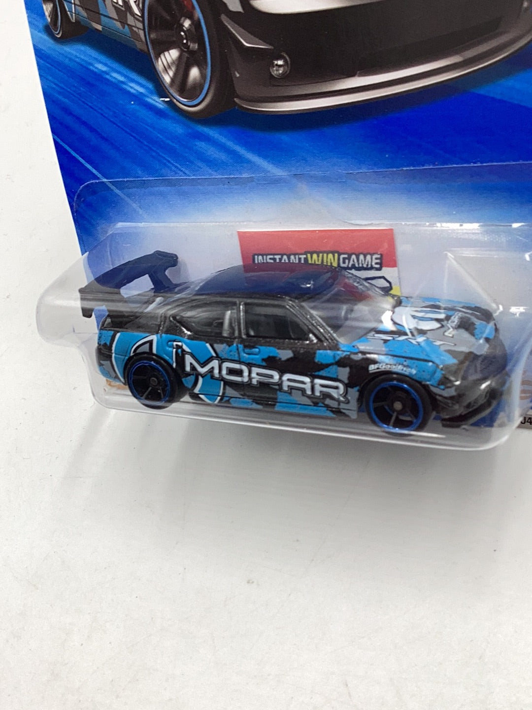 2010 Hot Wheels #43 Dodge Charger Drift Car black 58D