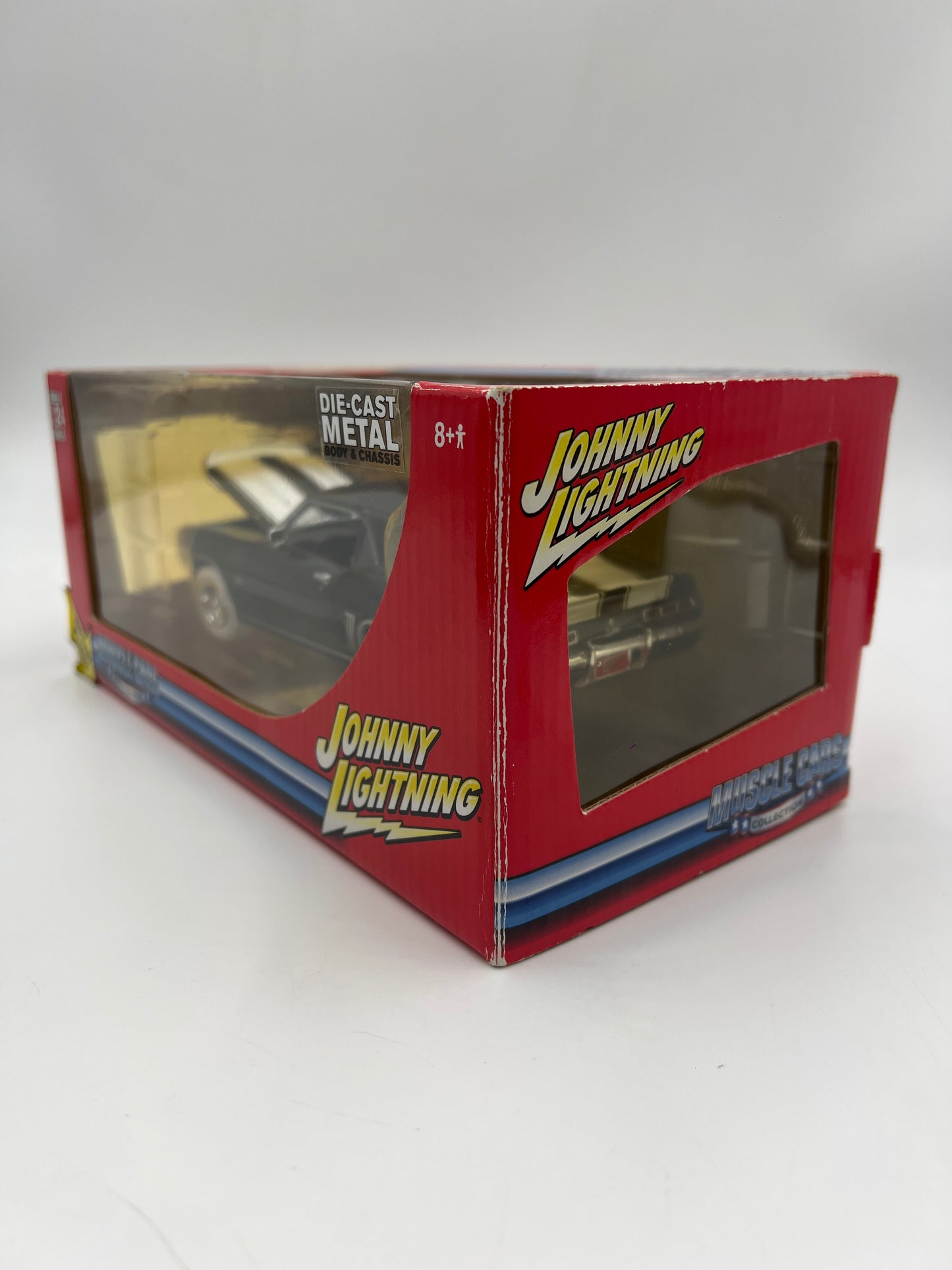 Johnny Lightning 1:24 Scale White Lightning Chase Muscle Cars 1969 Chevy Camaro Z28 Black VHTF