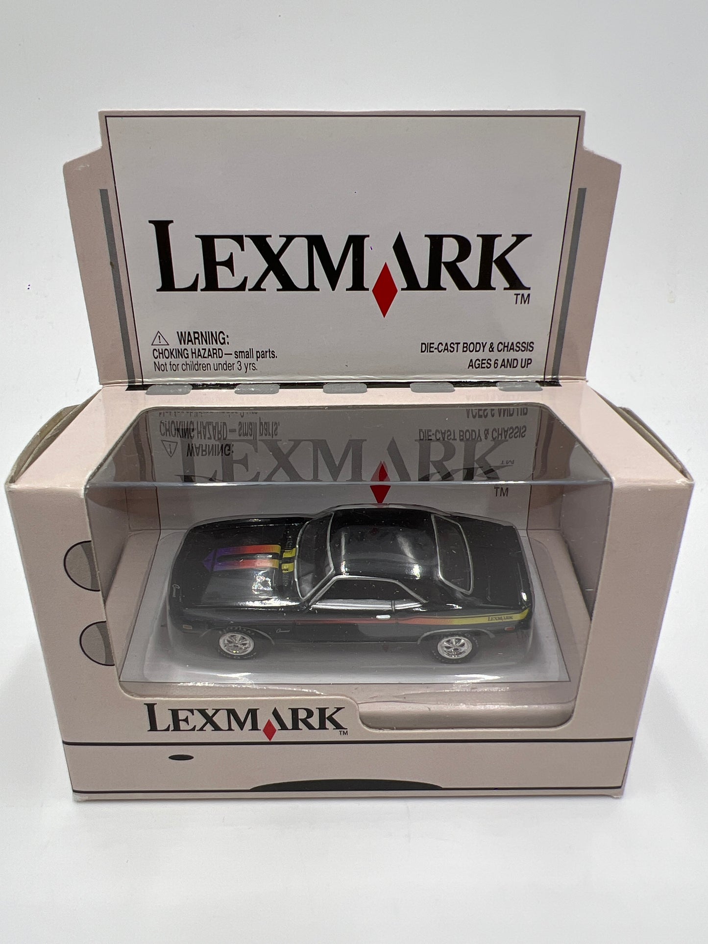 Johnny Lightning Lexmark 1969 Chevrolet Camaro Black